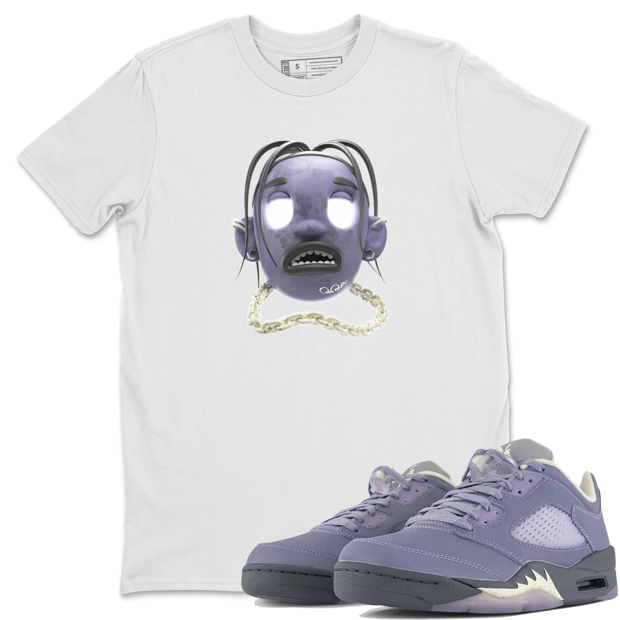 Goosebumps boy Unisex Tops - Air Jordan 5 Indigo Haze