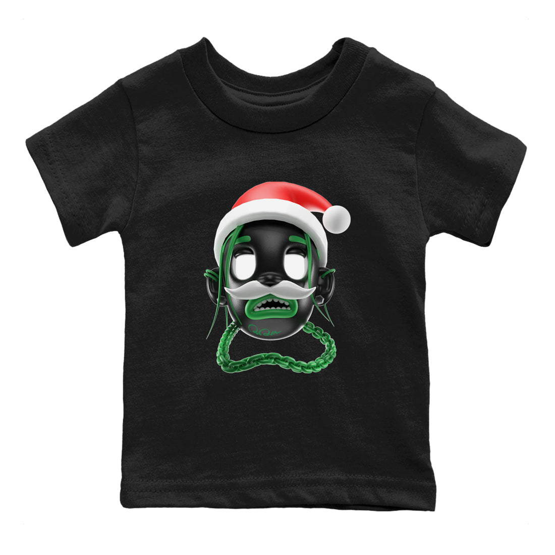 Goosebumps Boy Christmas Edition snkmatch Tee Kids - Air Jordan 1 Celtics
