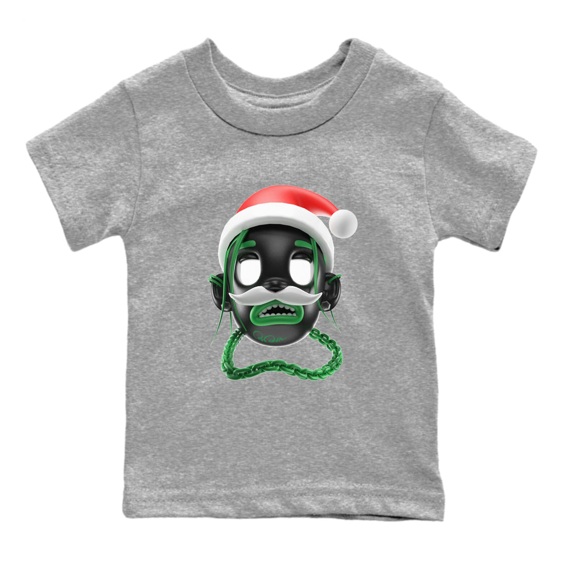 Goosebumps Boy Christmas Edition snkmatch Tee Kids - Air Jordan 1 Celtics