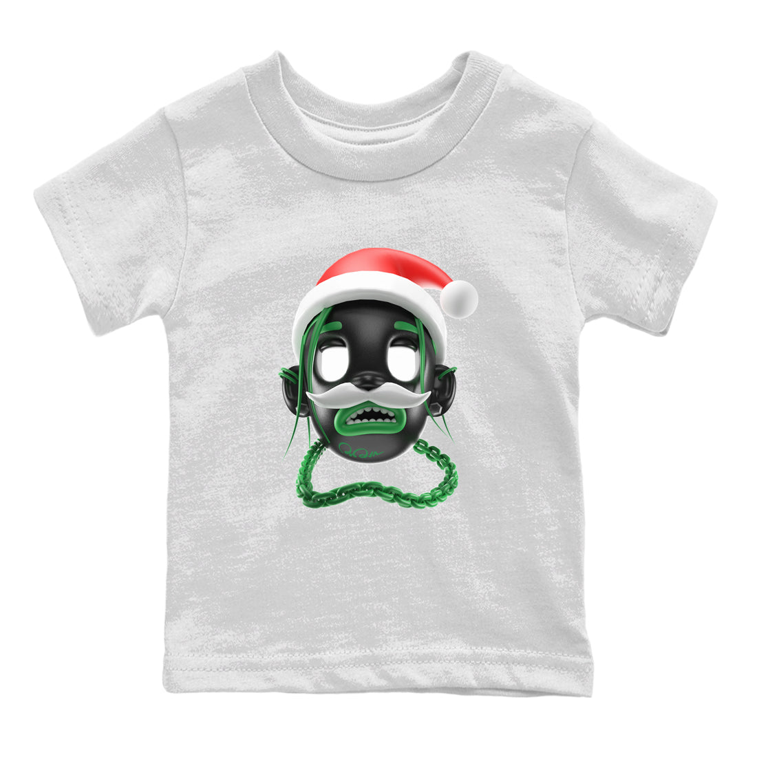 Goosebumps Boy Christmas Edition snkmatch Tee Kids - Air Jordan 1 Celtics