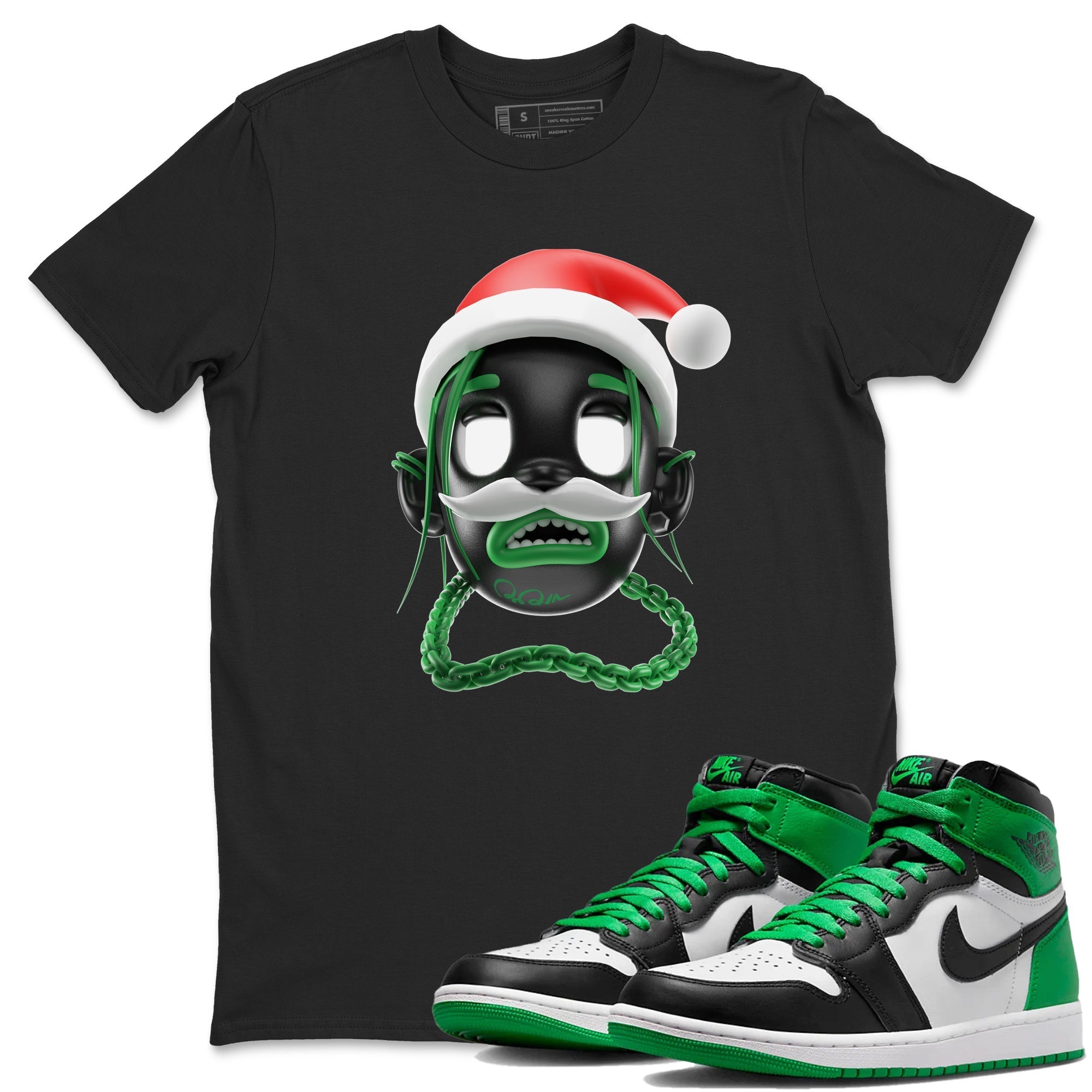 Goosebumps Boy Christmas Edition snkmatch Tee - Air Jordan 1 Celtics