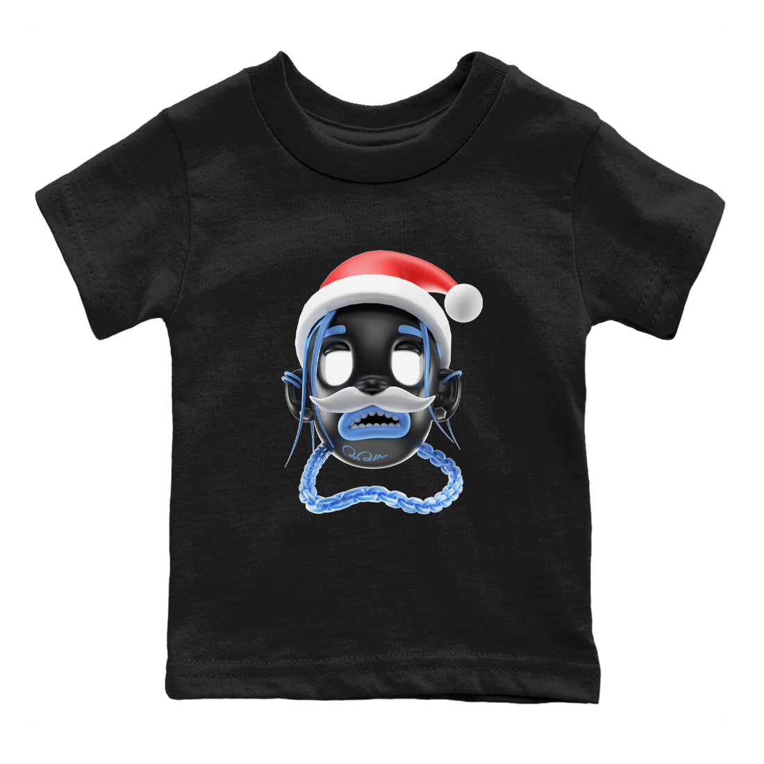 Goosebumps Boy Christmas Edition snkmatch Tee Kids - Air Jordan 1 UNC Toe