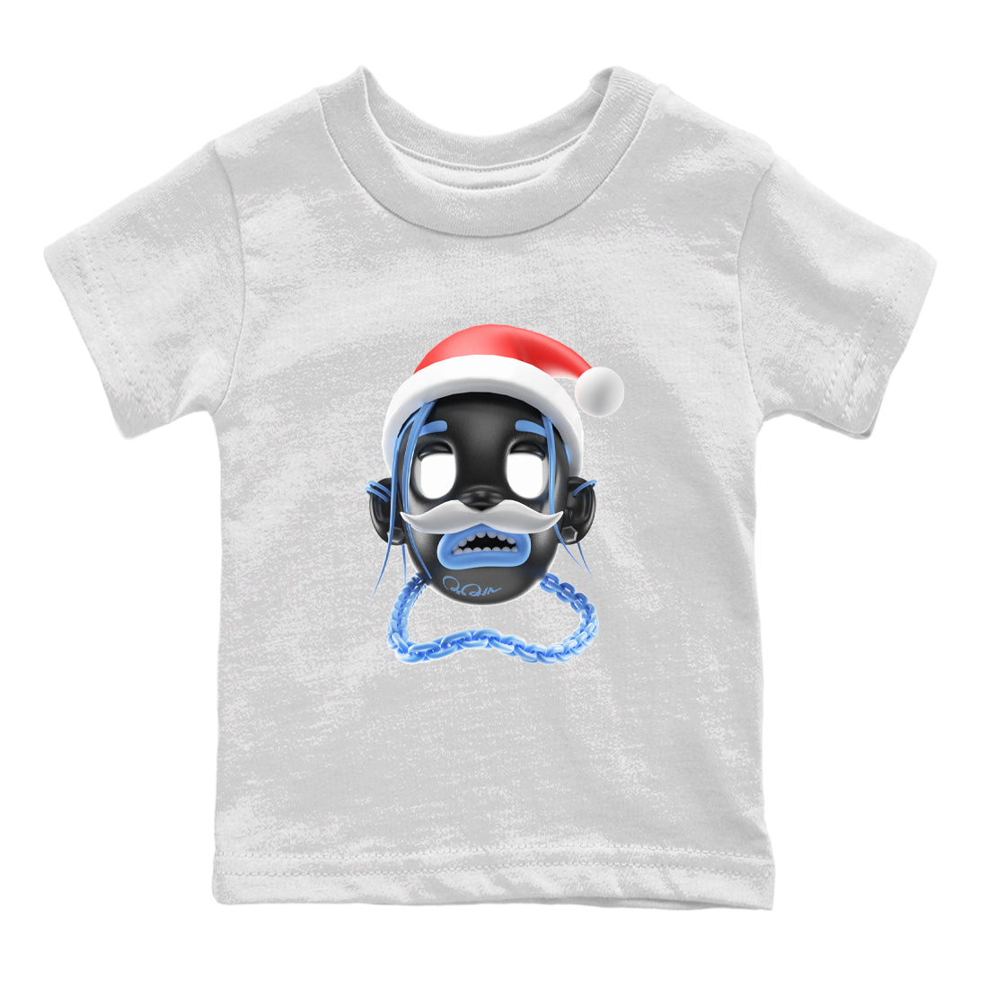 Goosebumps Boy Christmas Edition snkmatch Tee Kids - Air Jordan 1 UNC Toe