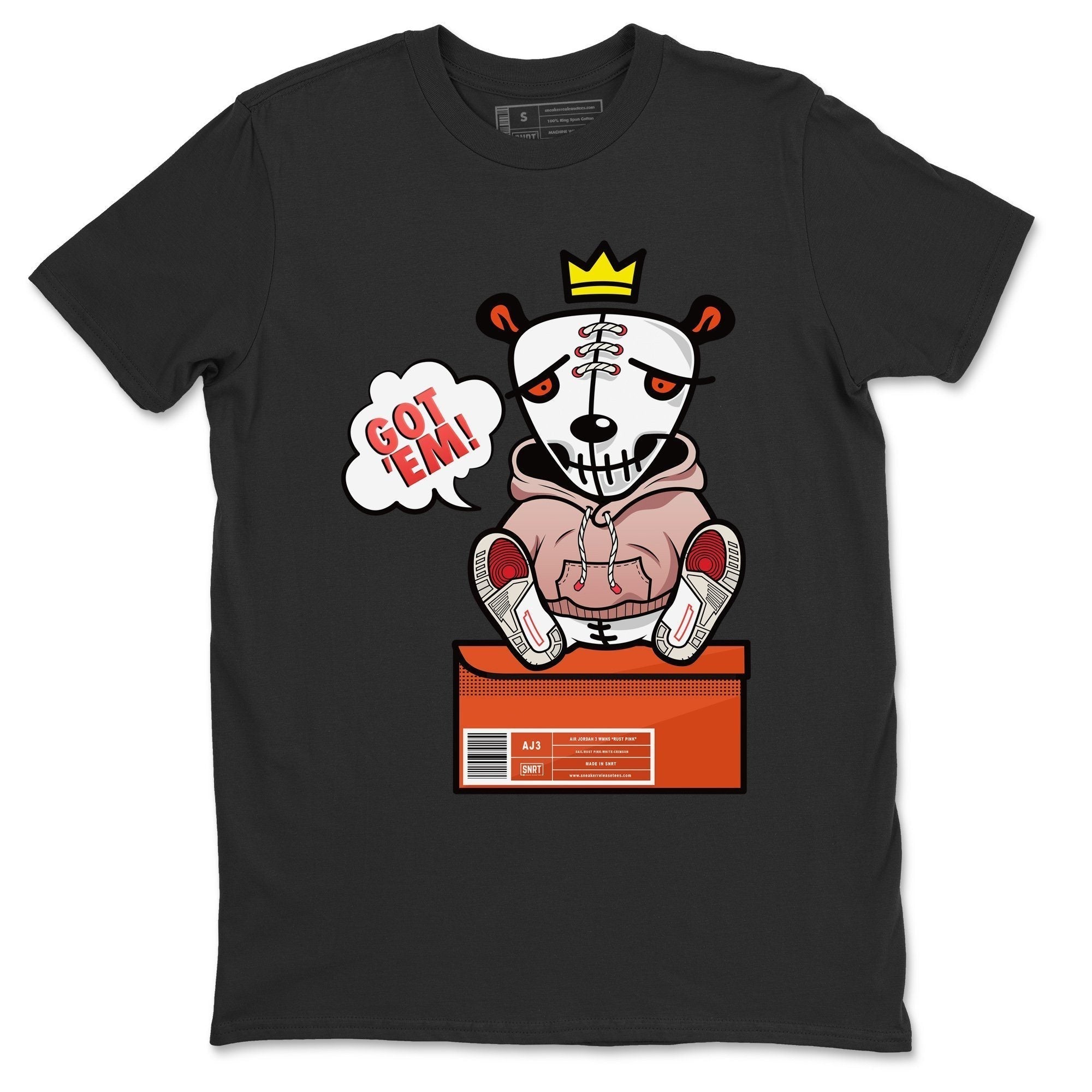 Got Em Unisex Tops - Air Jordan 3 Rust Pink