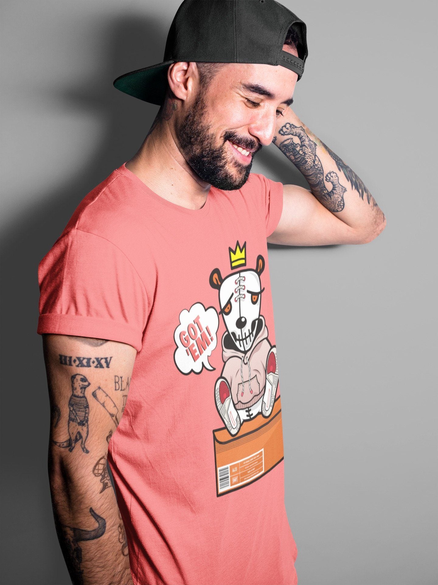 Got Em Unisex Tops - Air Jordan 3 Rust Pink