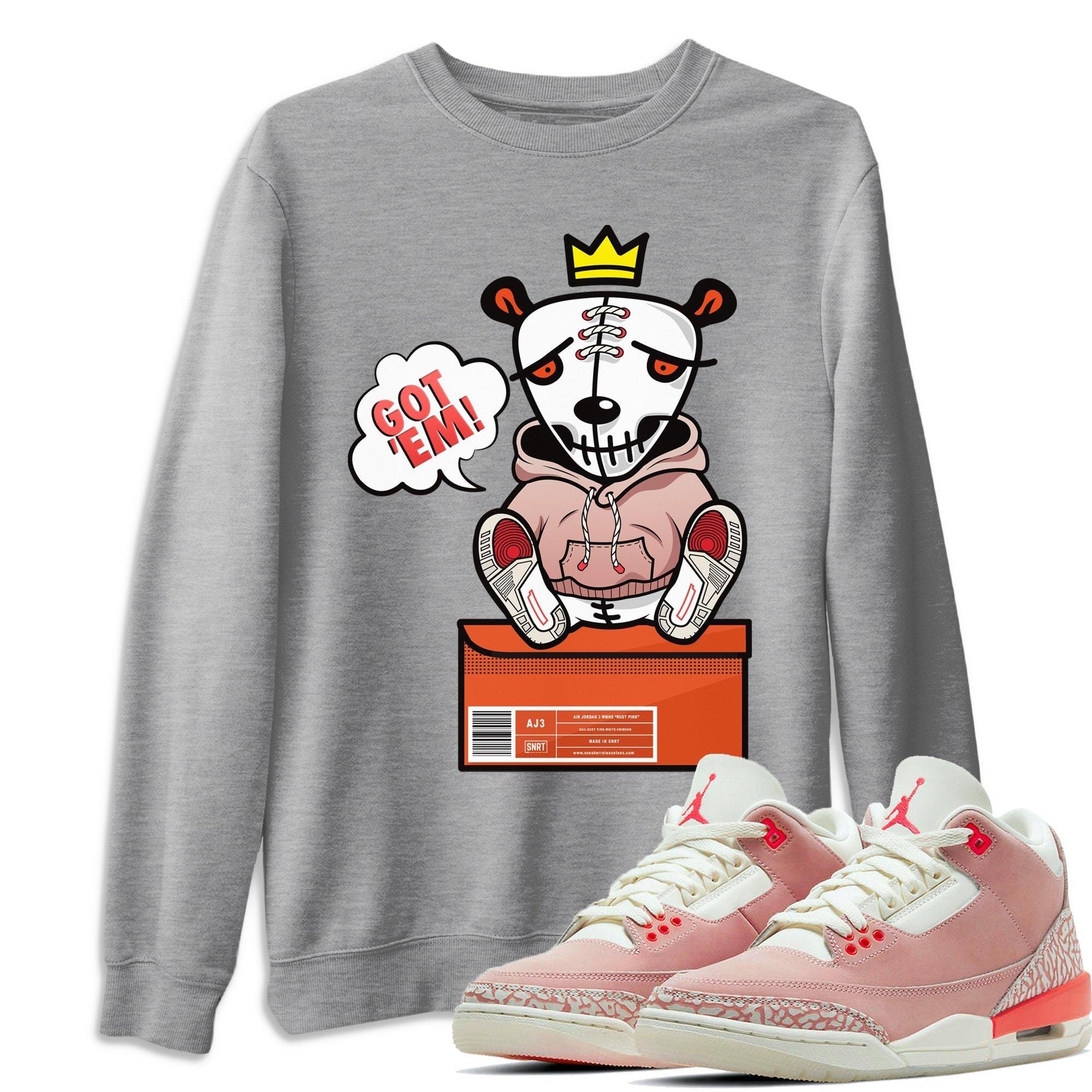 Got Em Unisex Tops - Air Jordan 3 Rust Pink