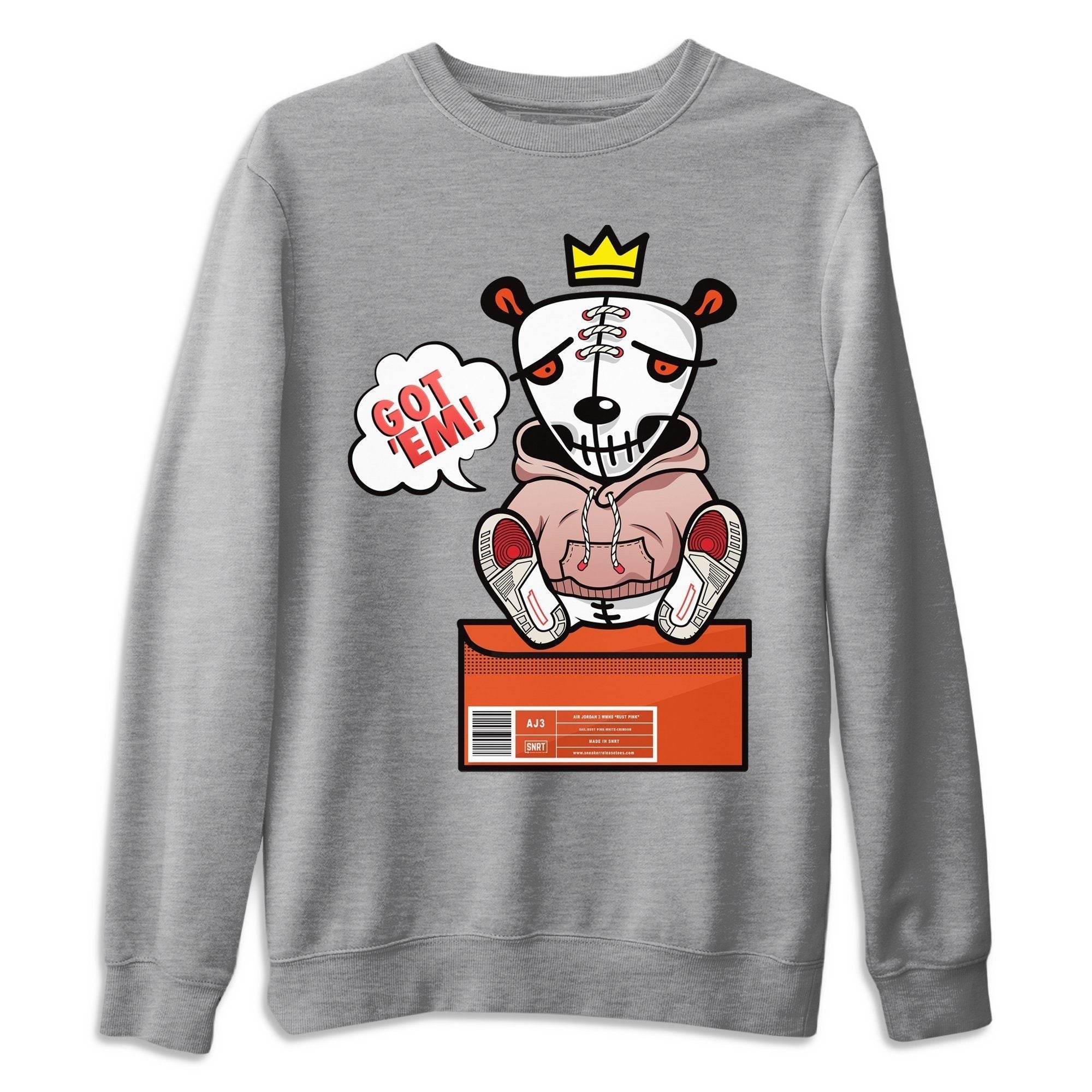 Got Em Unisex Tops - Air Jordan 3 Rust Pink