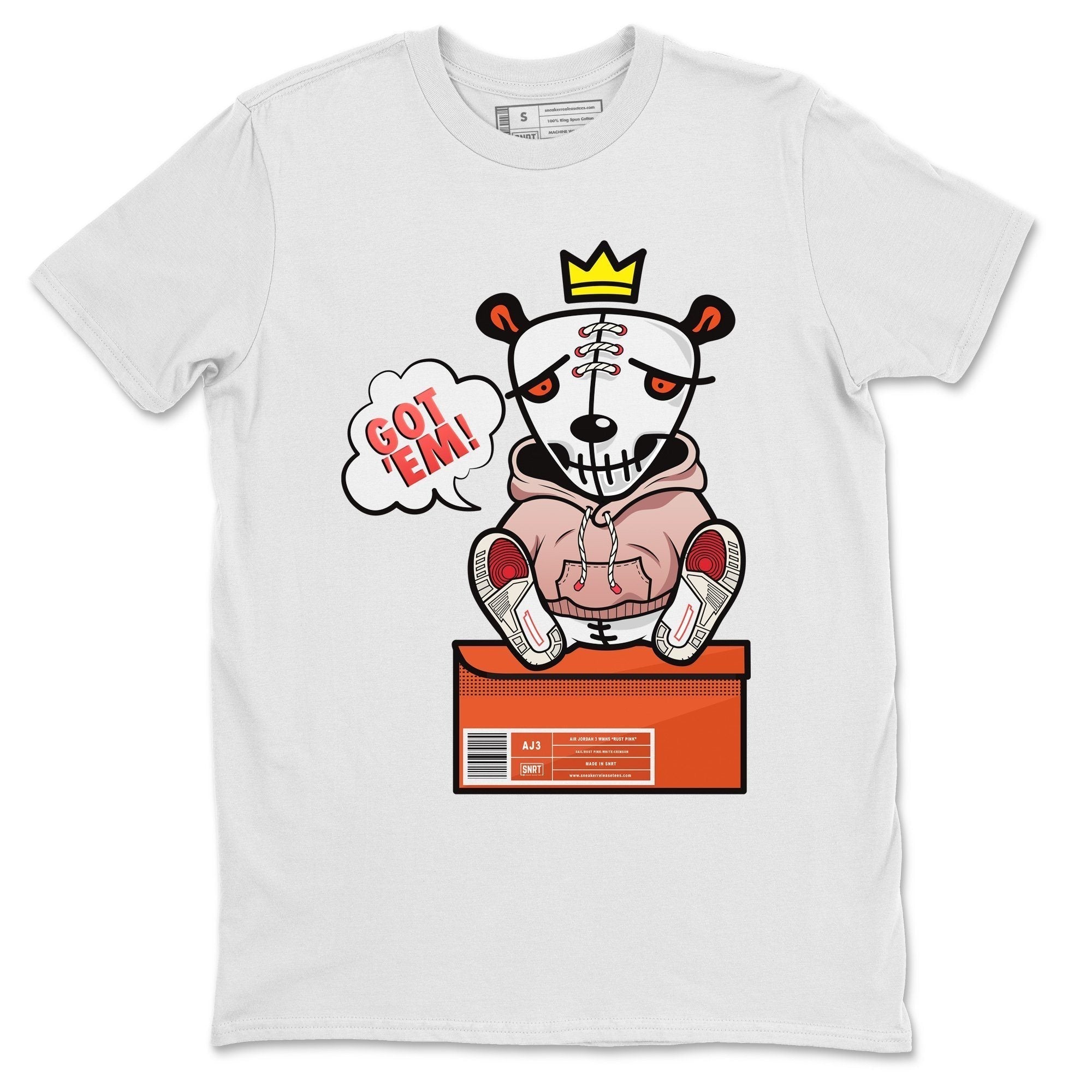 Got Em Unisex Tops - Air Jordan 3 Rust Pink