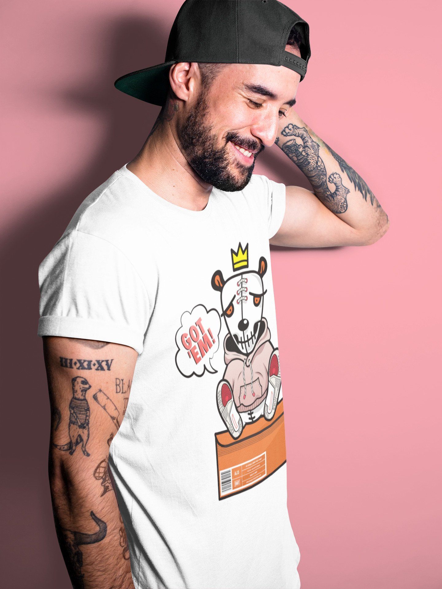 Got Em Unisex Tops - Air Jordan 3 Rust Pink