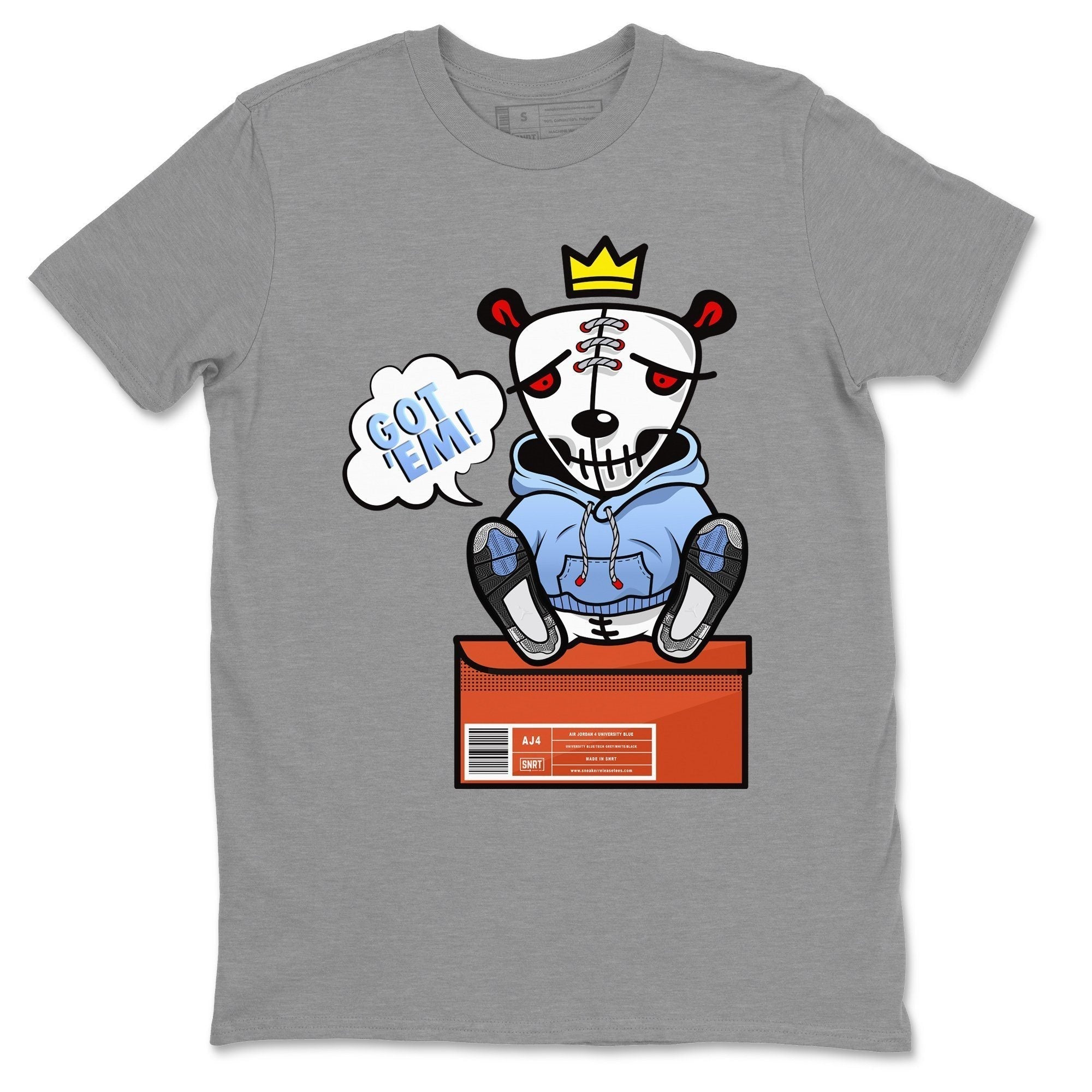 Got Em Unisex Tops - Air Jordan 4 University Blue