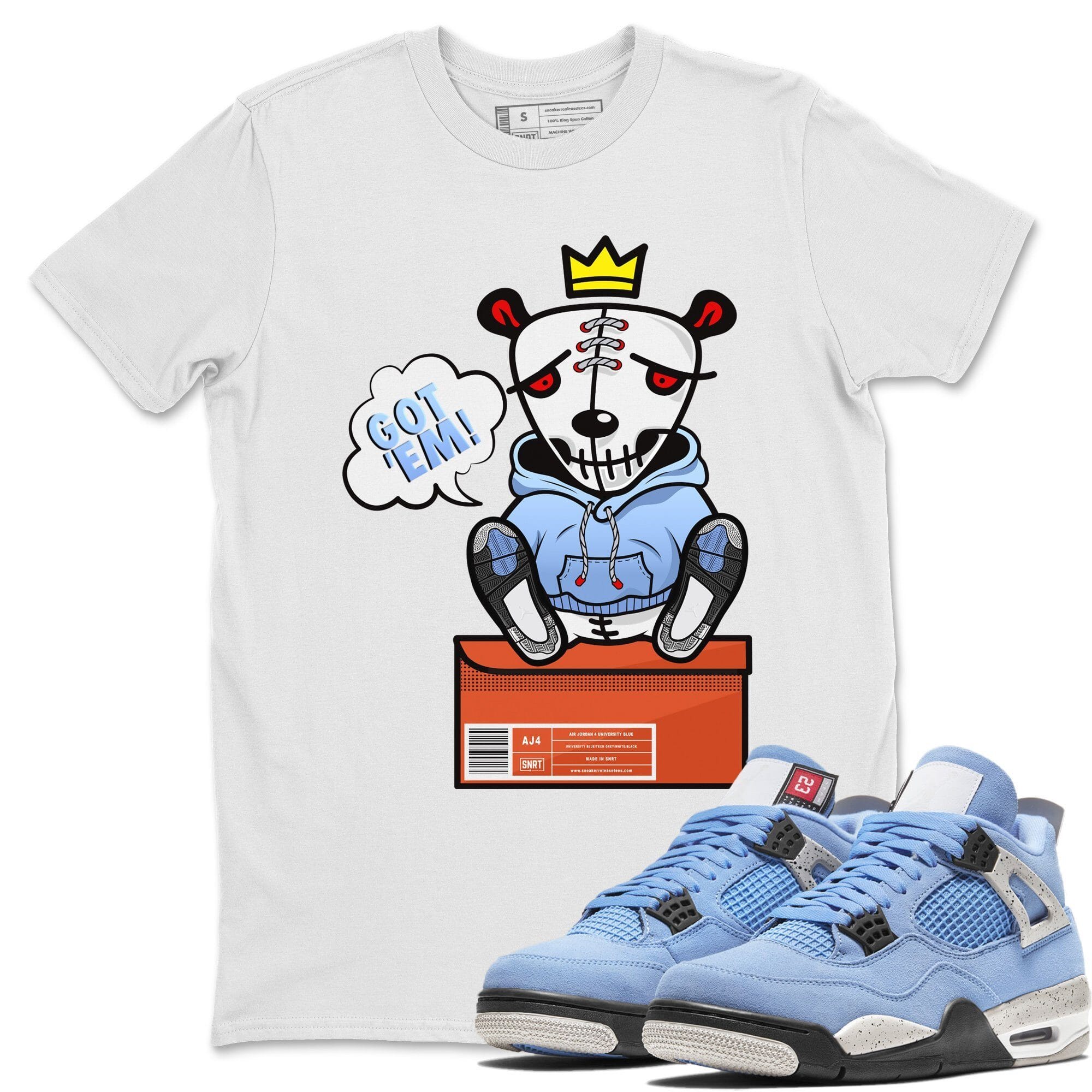 Got Em Unisex Tops - Air Jordan 4 University Blue