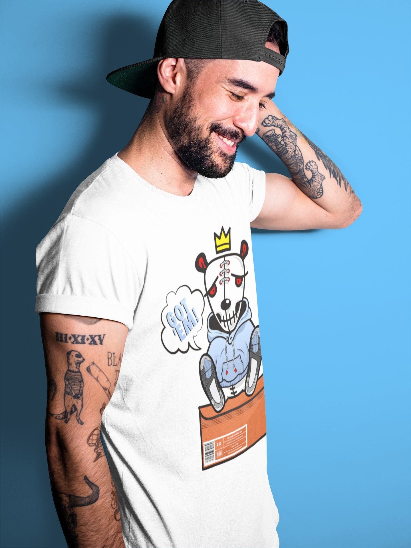 Got Em Unisex Tops - Air Jordan 4 University Blue