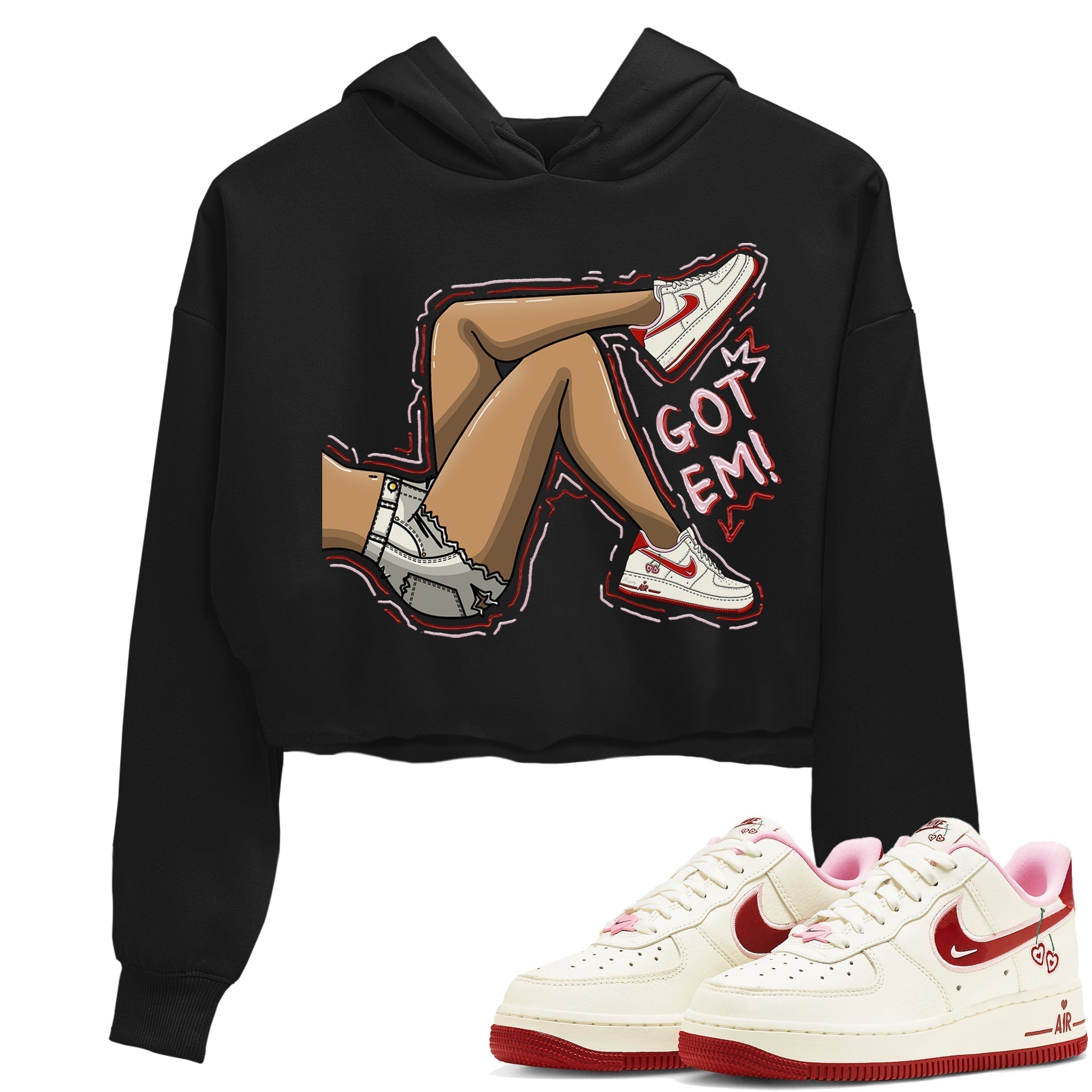 Got Em Legs Women's Tops - Air Force 1 Valentines Day