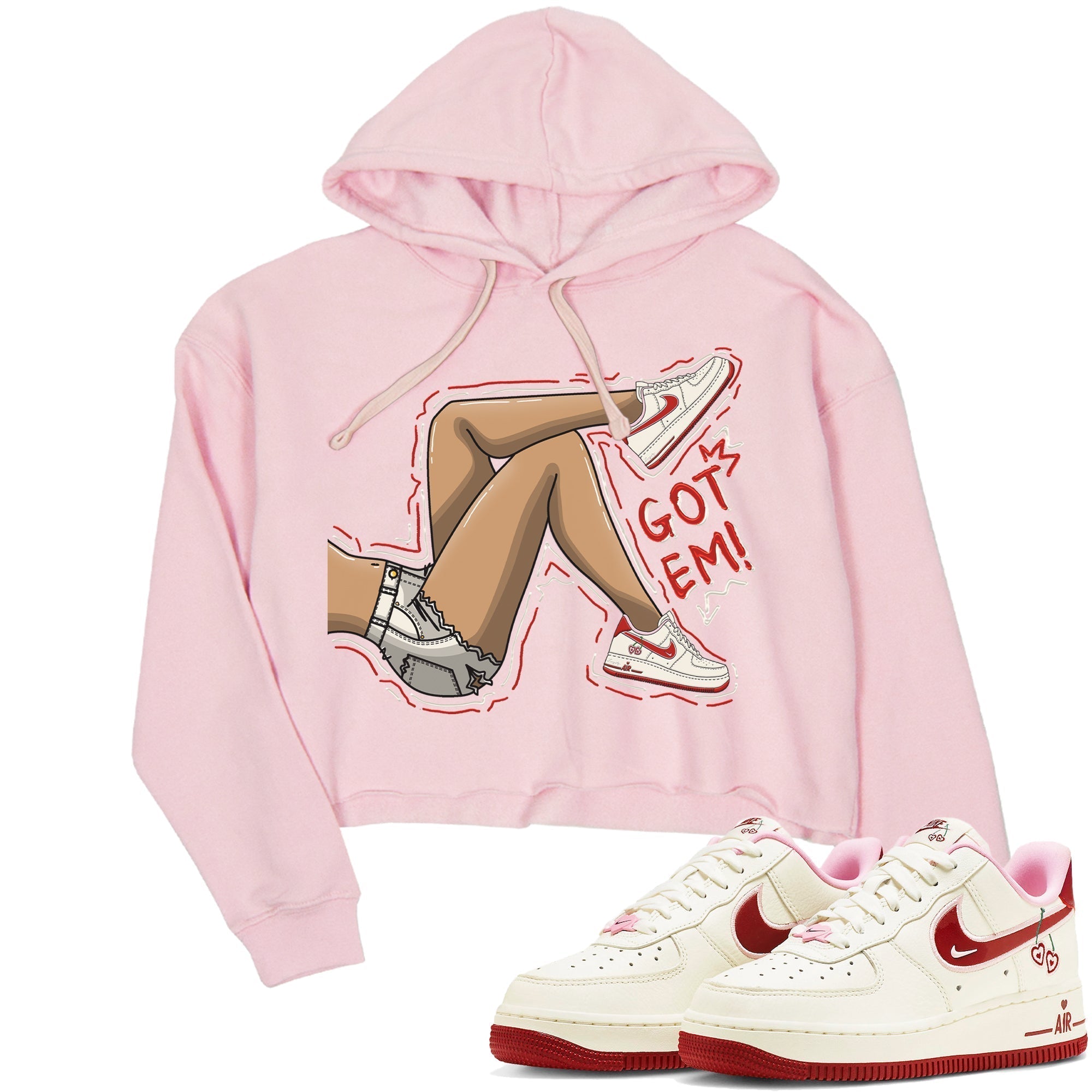 Got Em Legs Women's Tops - Air Force 1 Valentines Day