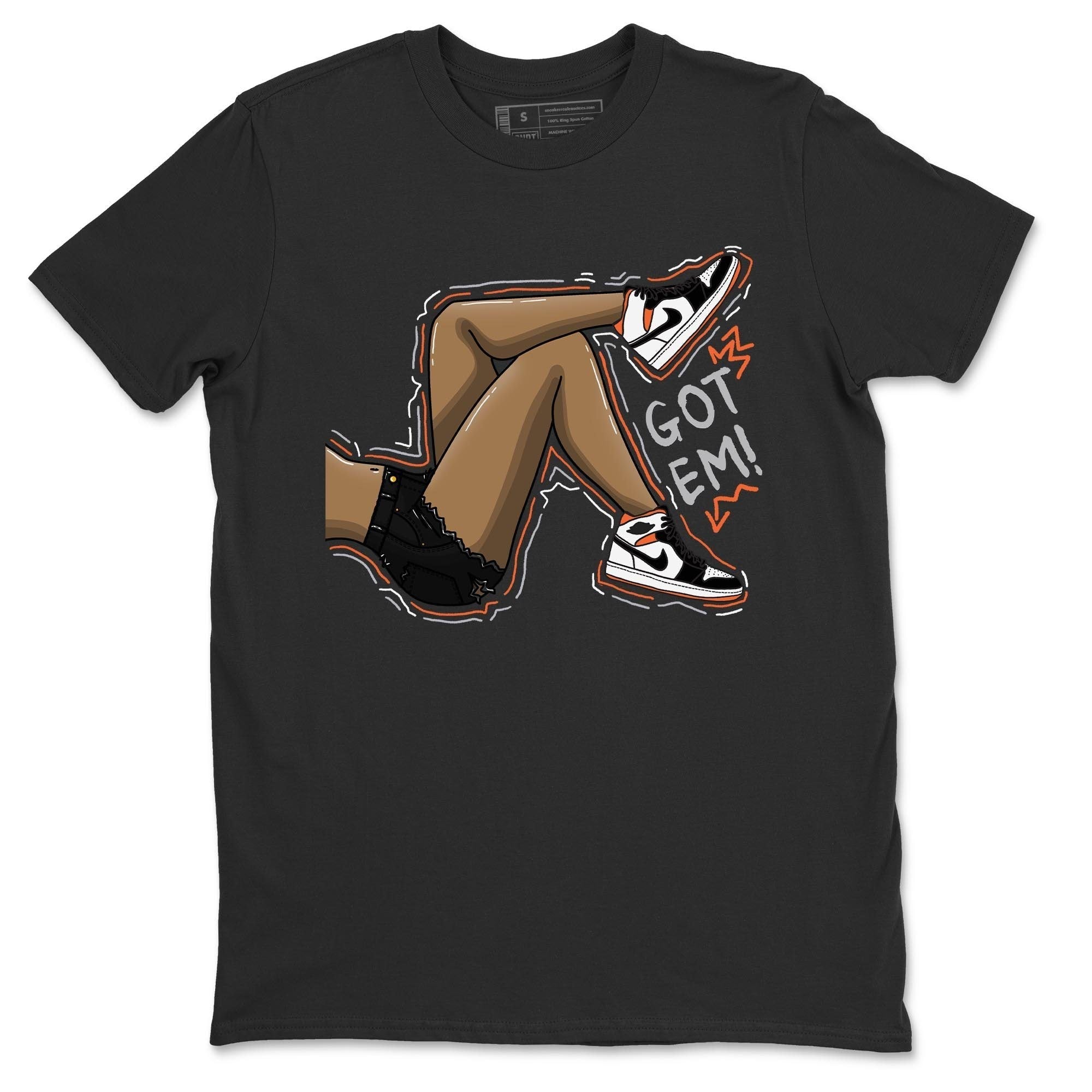 Got Em Legs Unisex Tops - Air Jordan 1 Electro Orange