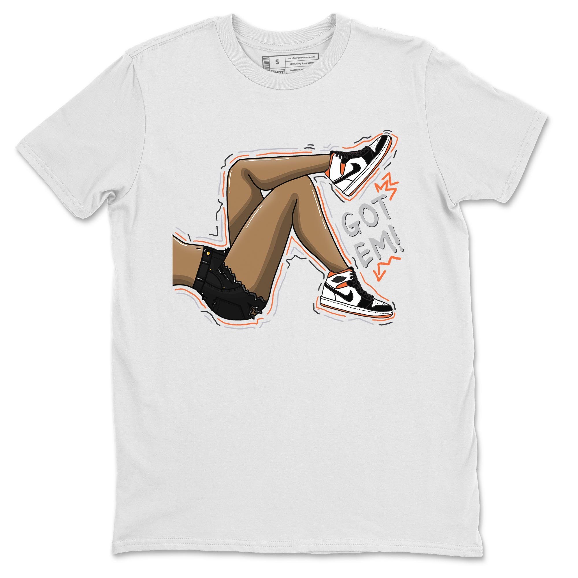 Got Em Legs Unisex Tops - Air Jordan 1 Electro Orange