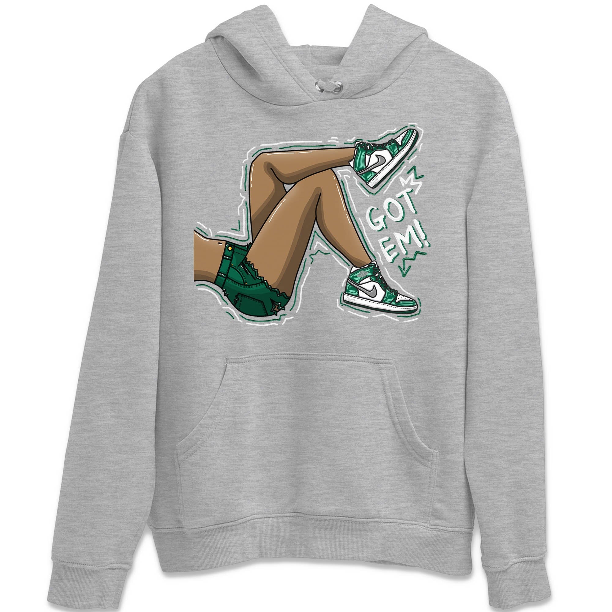 Got Em Legs Unisex Tops - Air Jordan 1 Gorge Green