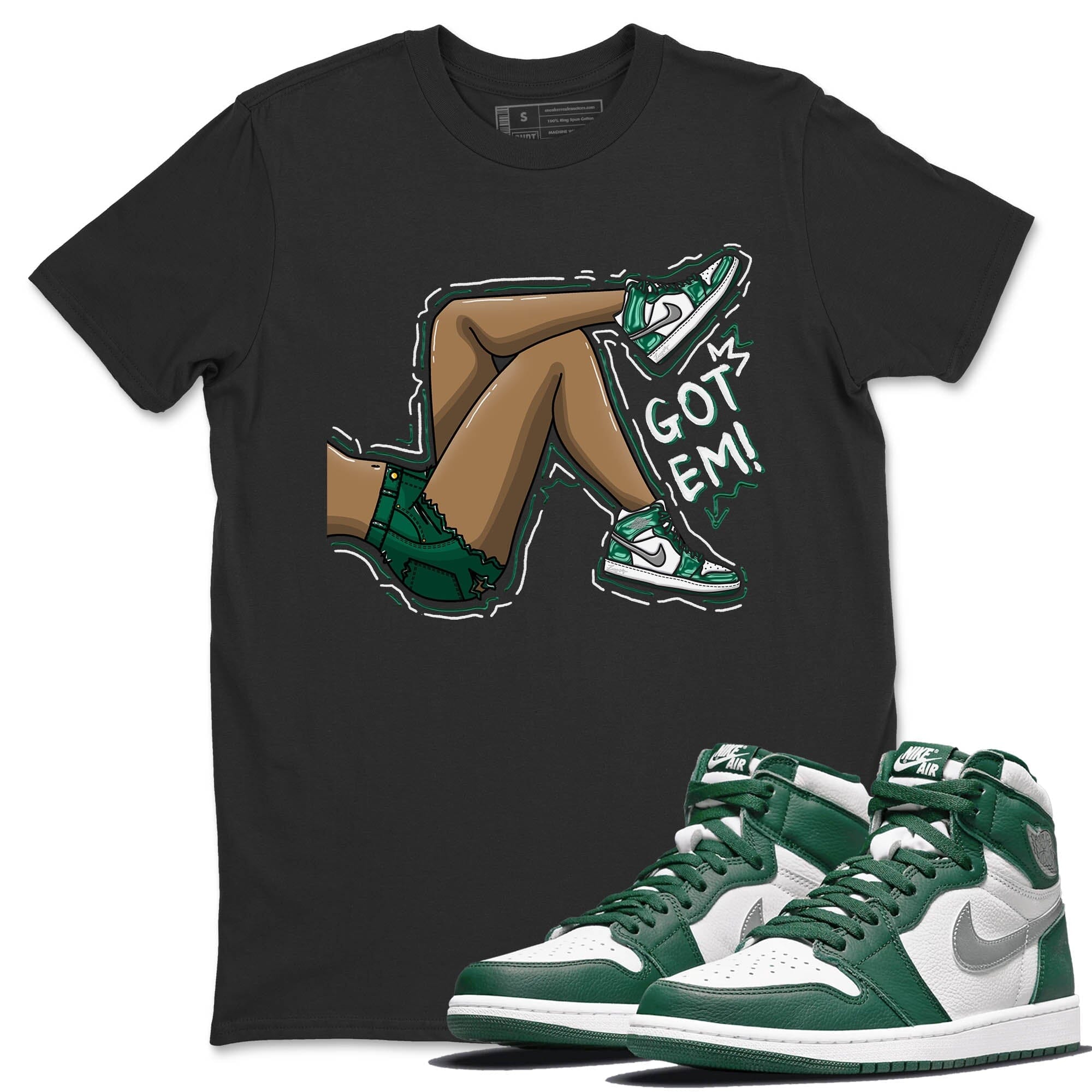 Got Em Legs Unisex Tops - Air Jordan 1 Gorge Green