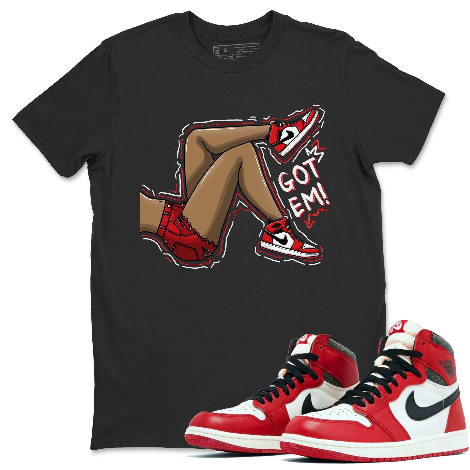 Got Em Legs Unisex Tops - Air Jordan 1 Lost & Found
