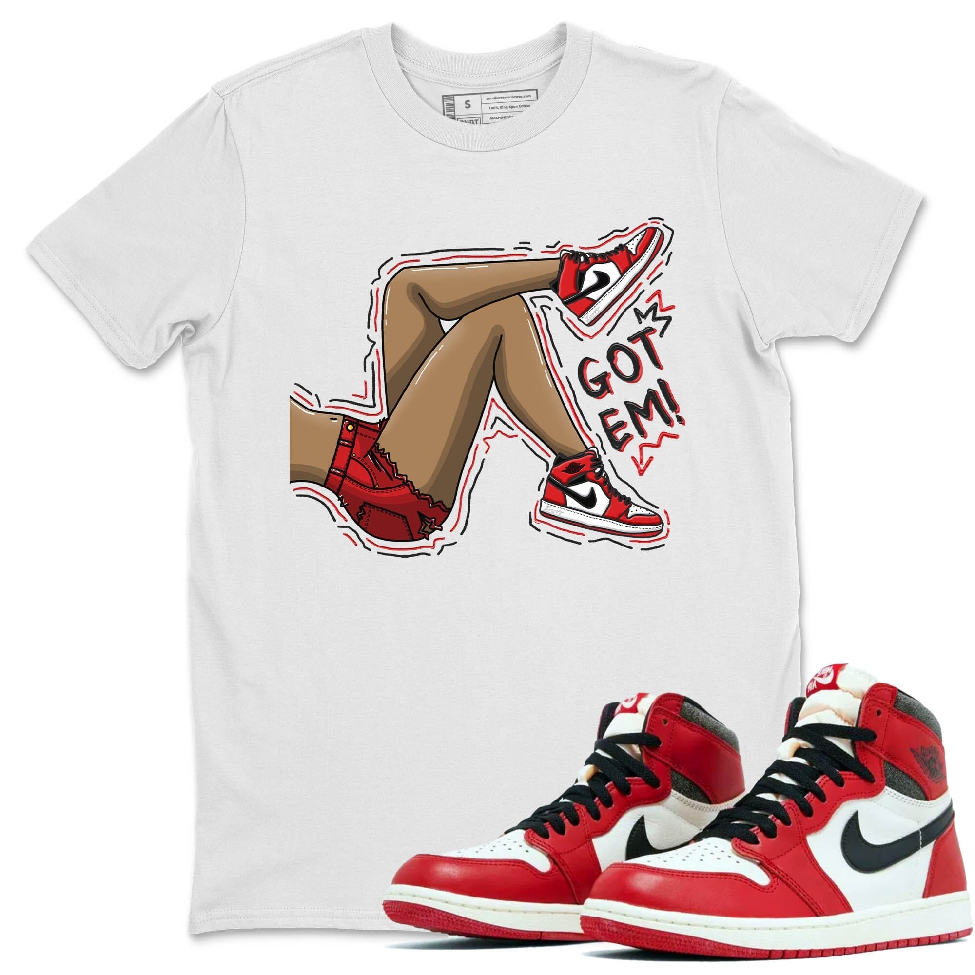 Got Em Legs Unisex Tops - Air Jordan 1 Lost & Found