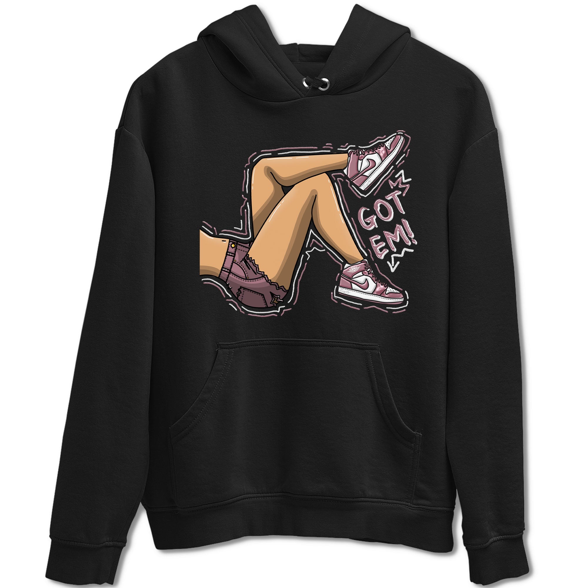 Got Em Legs snkmatch Tee - Air Jordan 1 Mauve