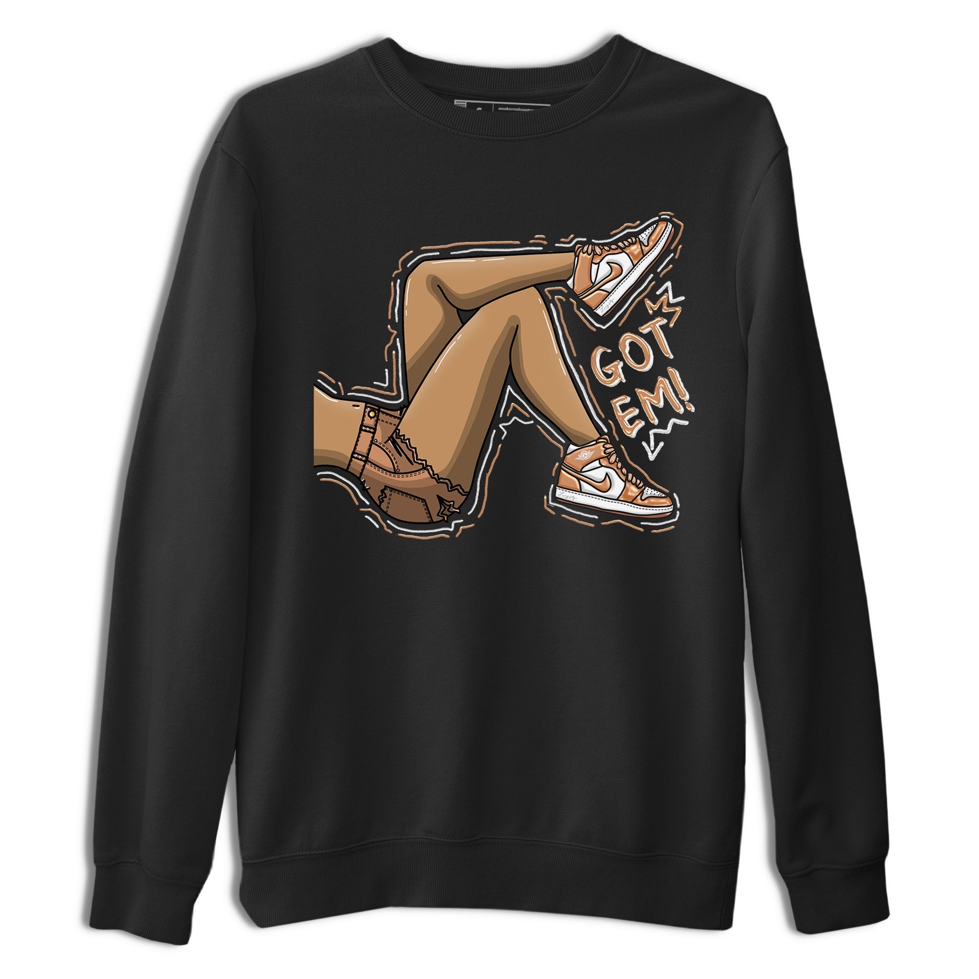 Got Em Legs snkmatch Tee - Air Jordan 1 Praline