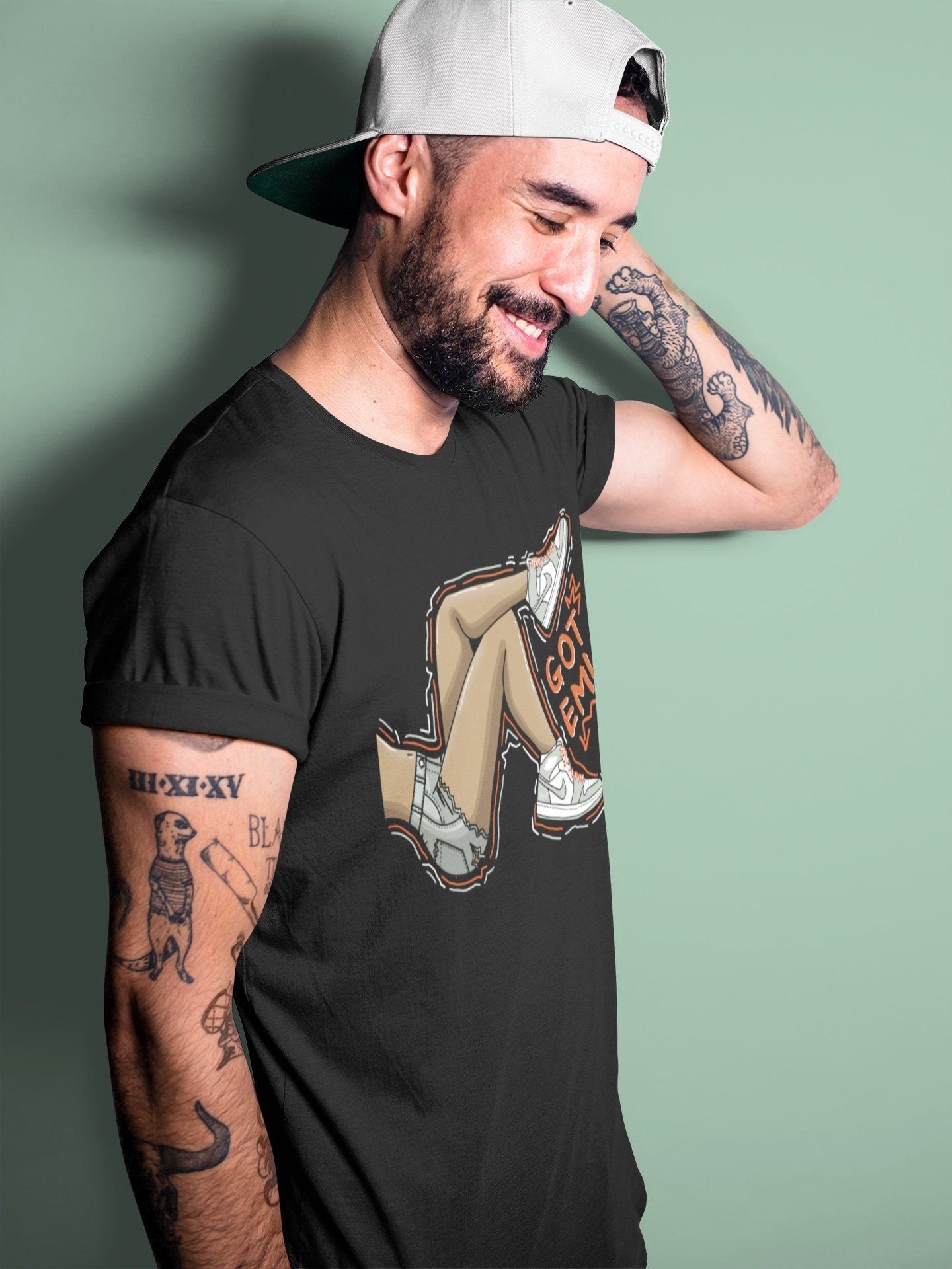 Got Em Legs Unisex Tops - Air Jordan 1 Seafoam