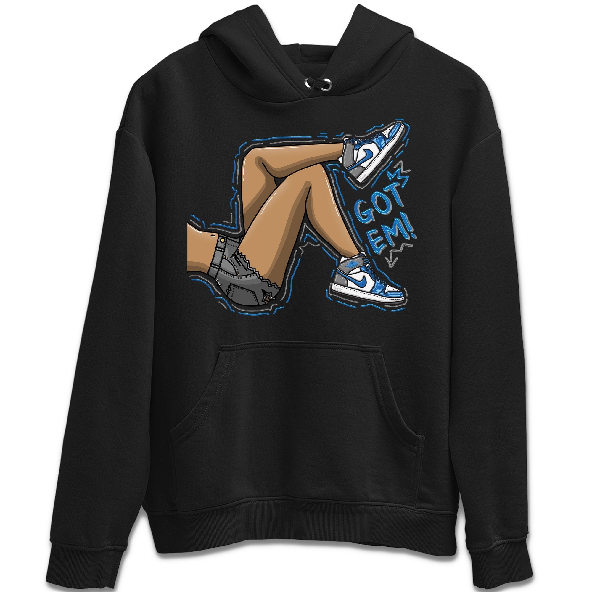 Got Em Legs Unisex Tops - Air Jordan 1 True Blue