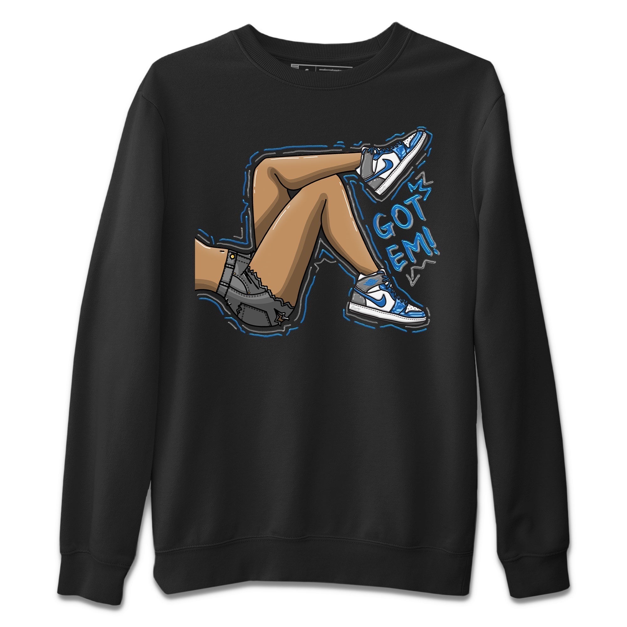 Got Em Legs Unisex Tops - Air Jordan 1 True Blue