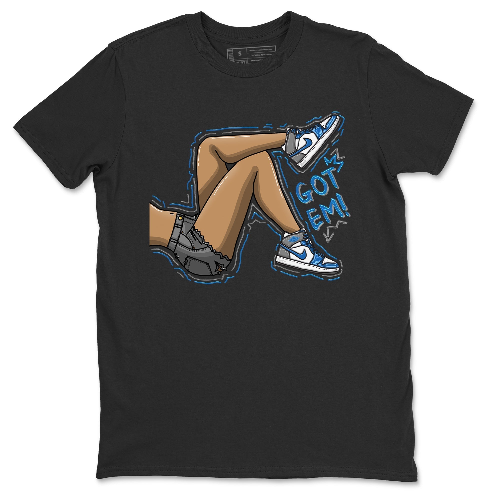Got Em Legs Unisex Tops - Air Jordan 1 True Blue