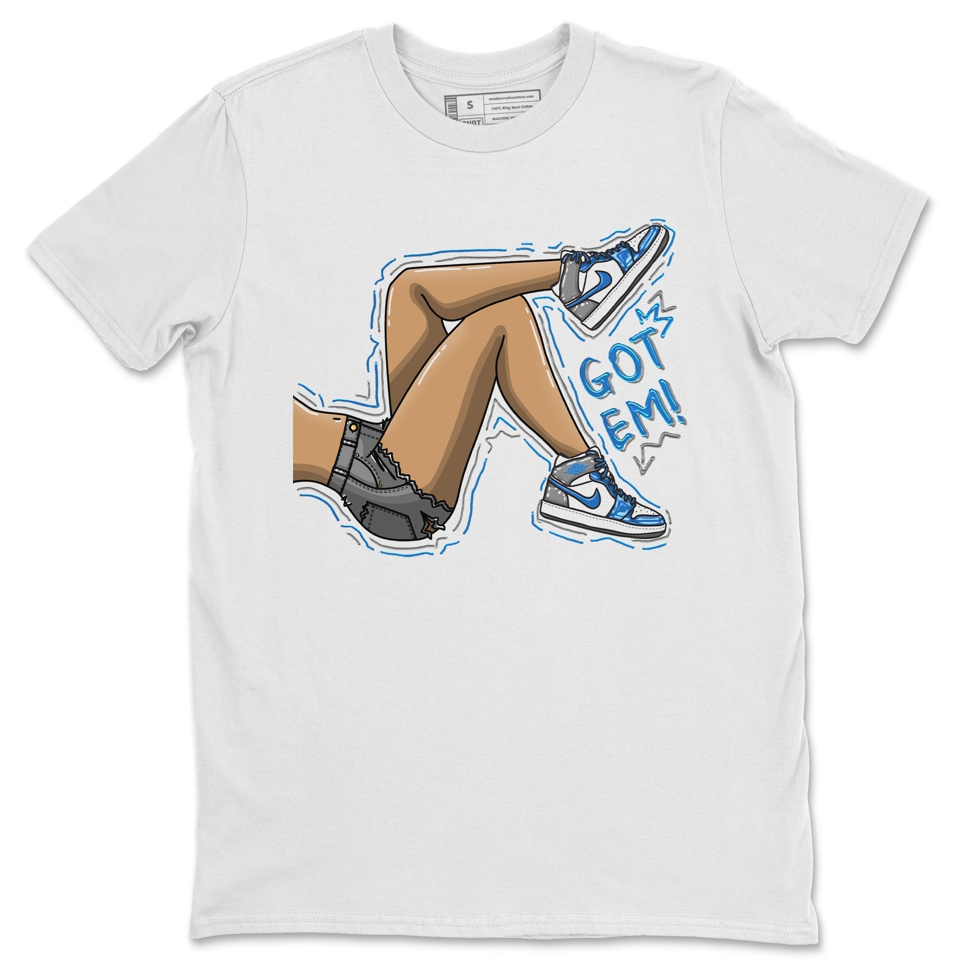 Got Em Legs Unisex Tops - Air Jordan 1 True Blue