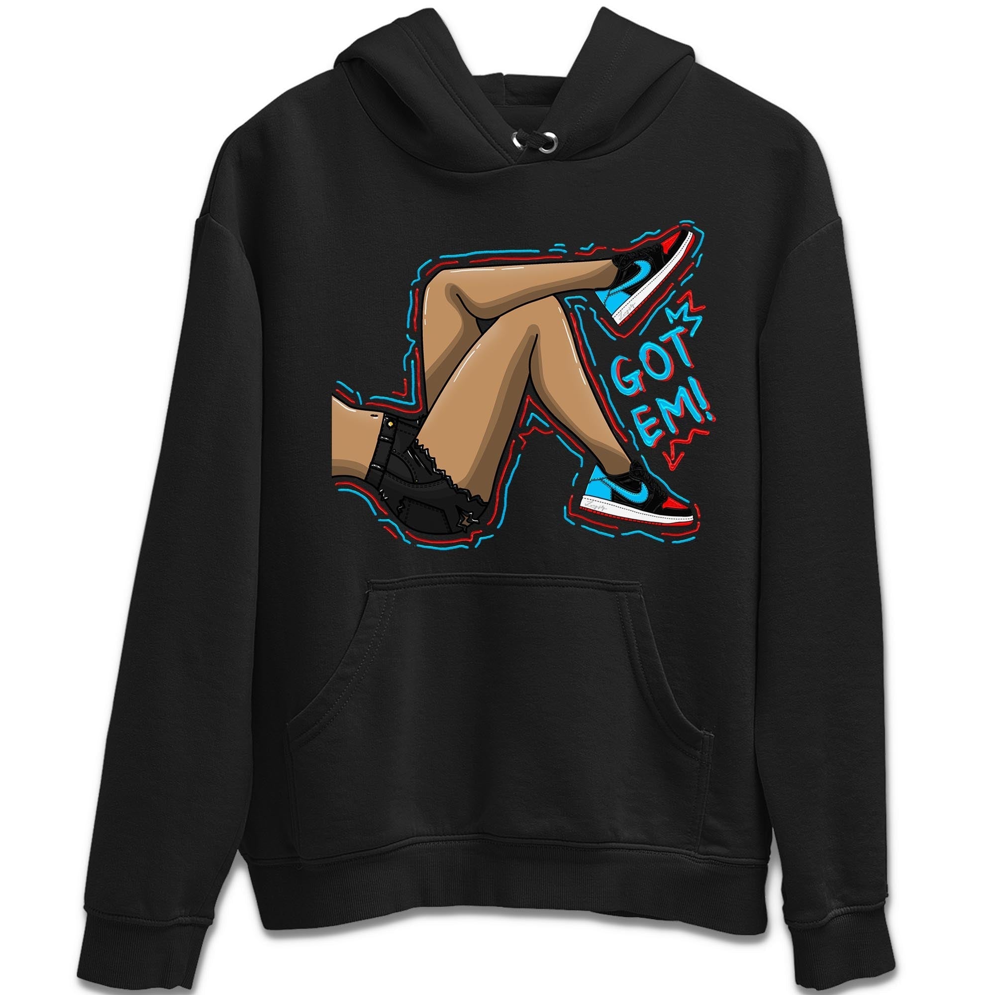 Got Em Legs snkmatch Tee - Air Jordan 1 UNC to Chicago
