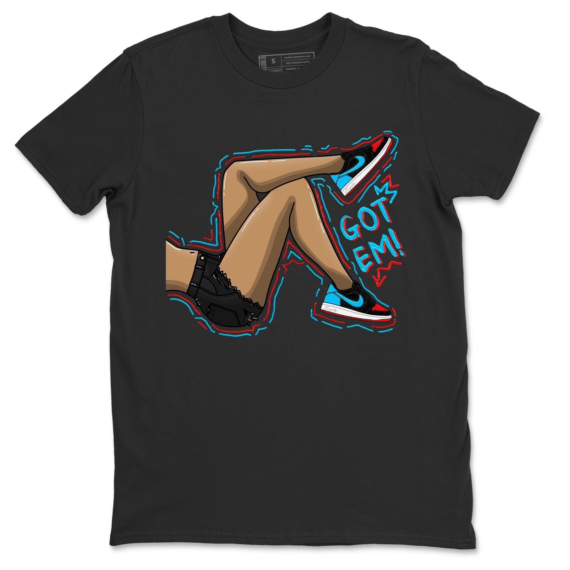 Got Em Legs snkmatch Tee - Air Jordan 1 UNC to Chicago
