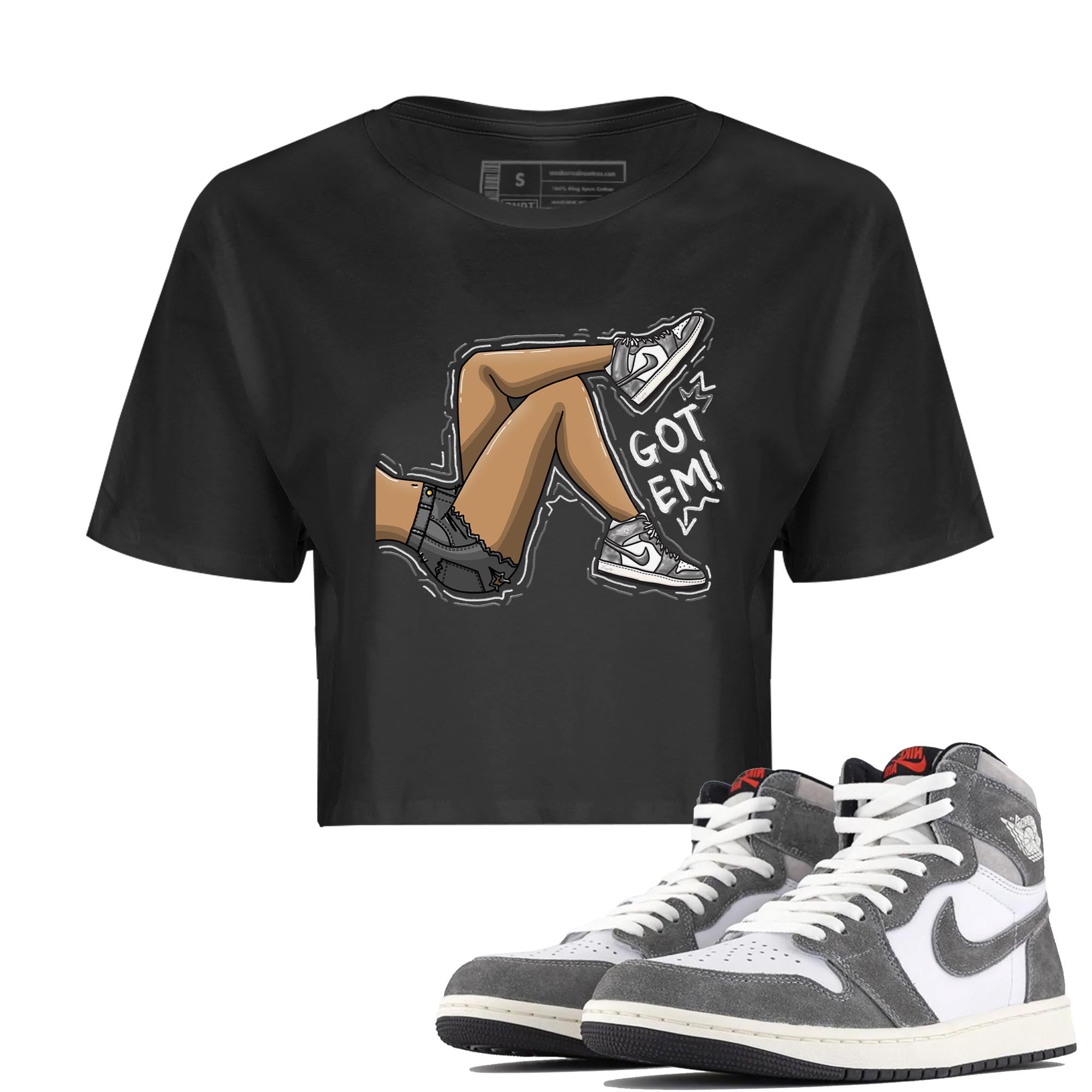 Got Em Legs Women's Tops - Air Jordan 1 Washed Heritage