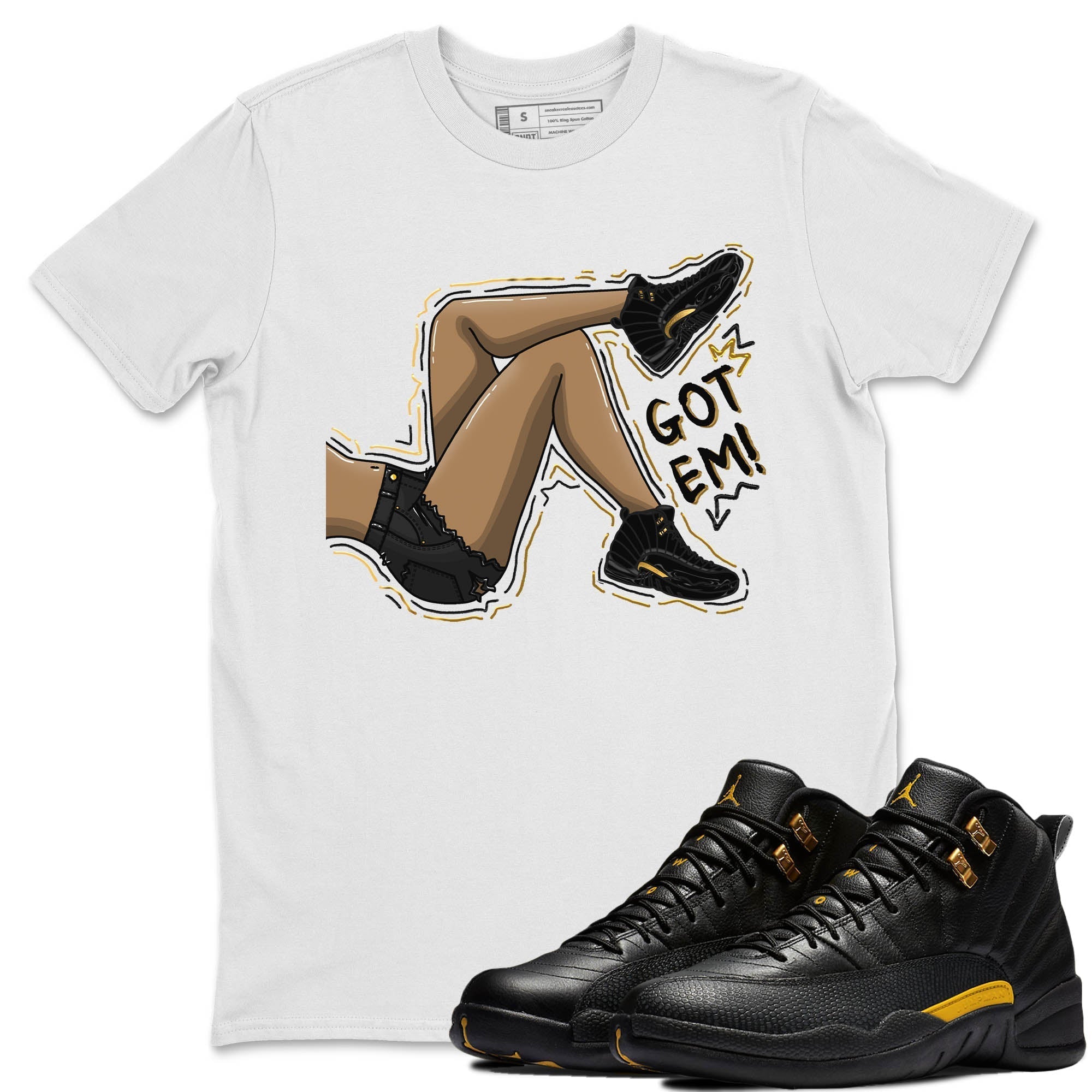 Got Em Legs Unisex Tops - Air Jordan 12 Black Taxi