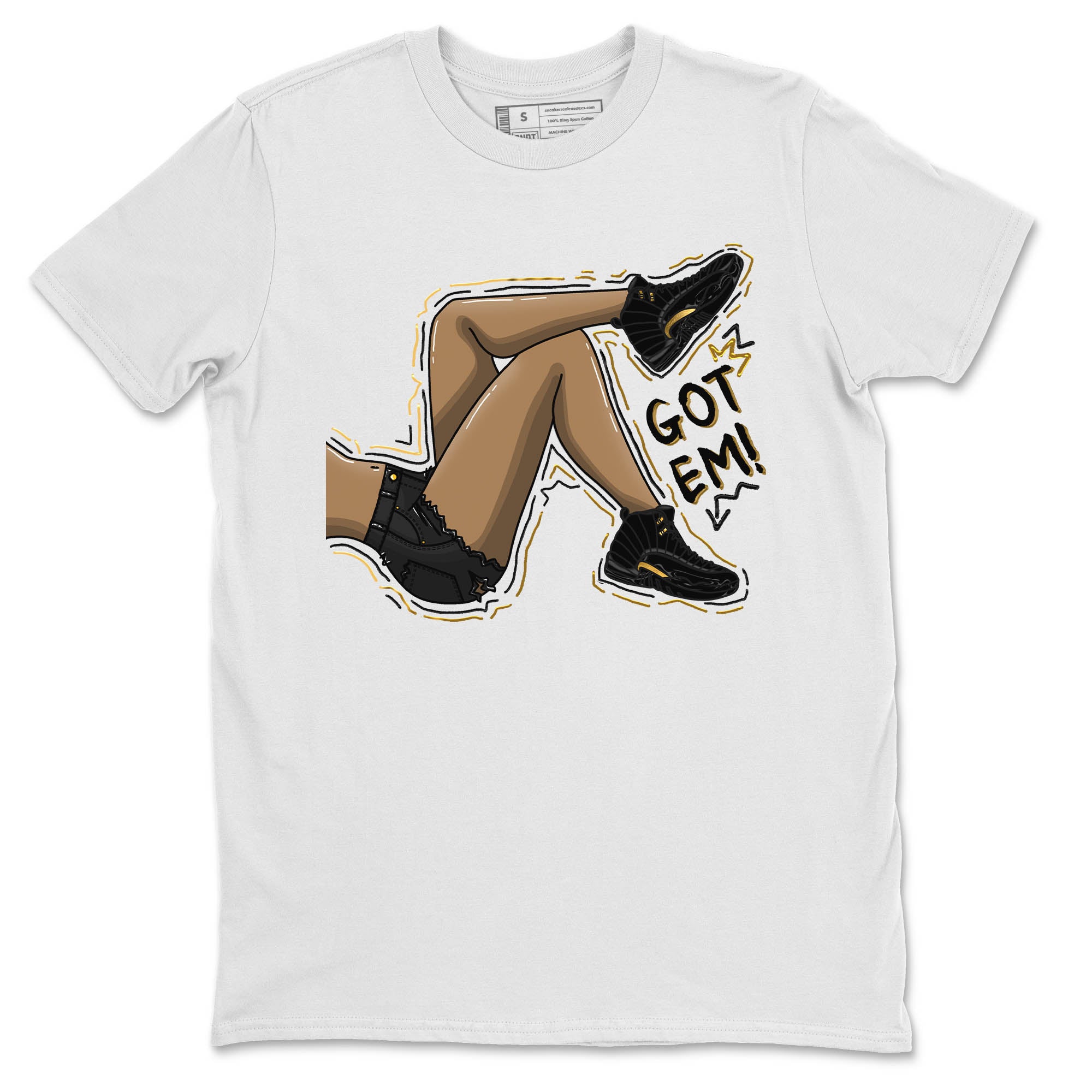 Got Em Legs Unisex Tops - Air Jordan 12 Black Taxi
