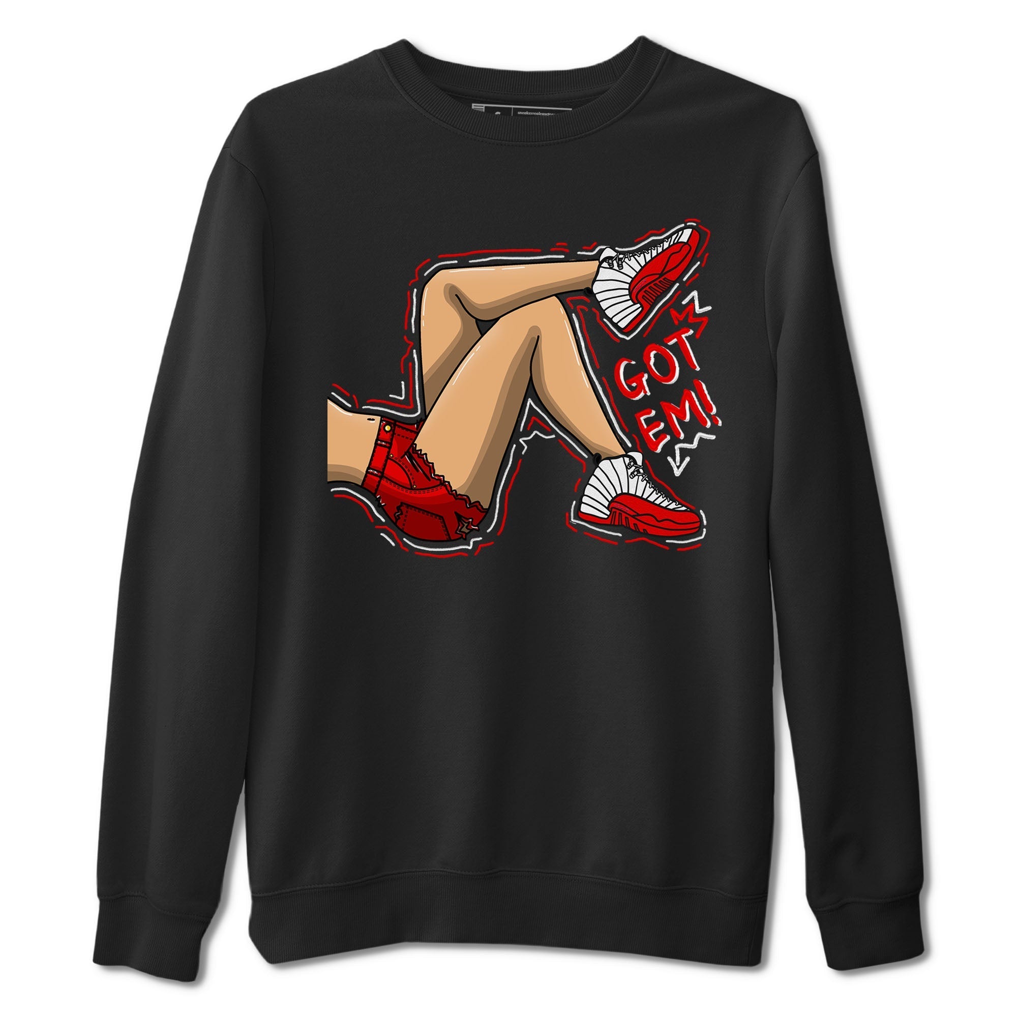 Got Em Legs snkmatch Tee - Air Jordan 12 Cherry