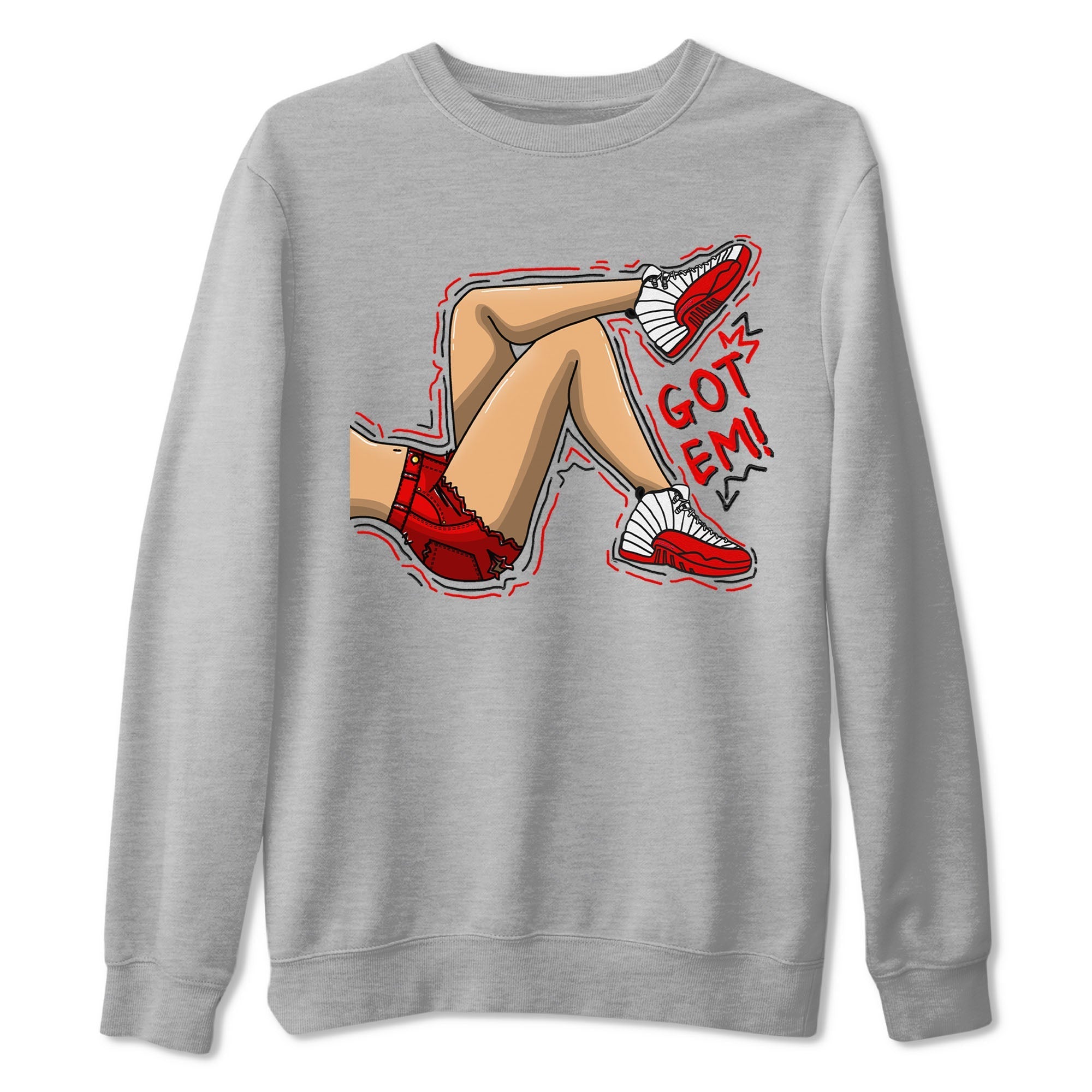 Got Em Legs snkmatch Tee - Air Jordan 12 Cherry