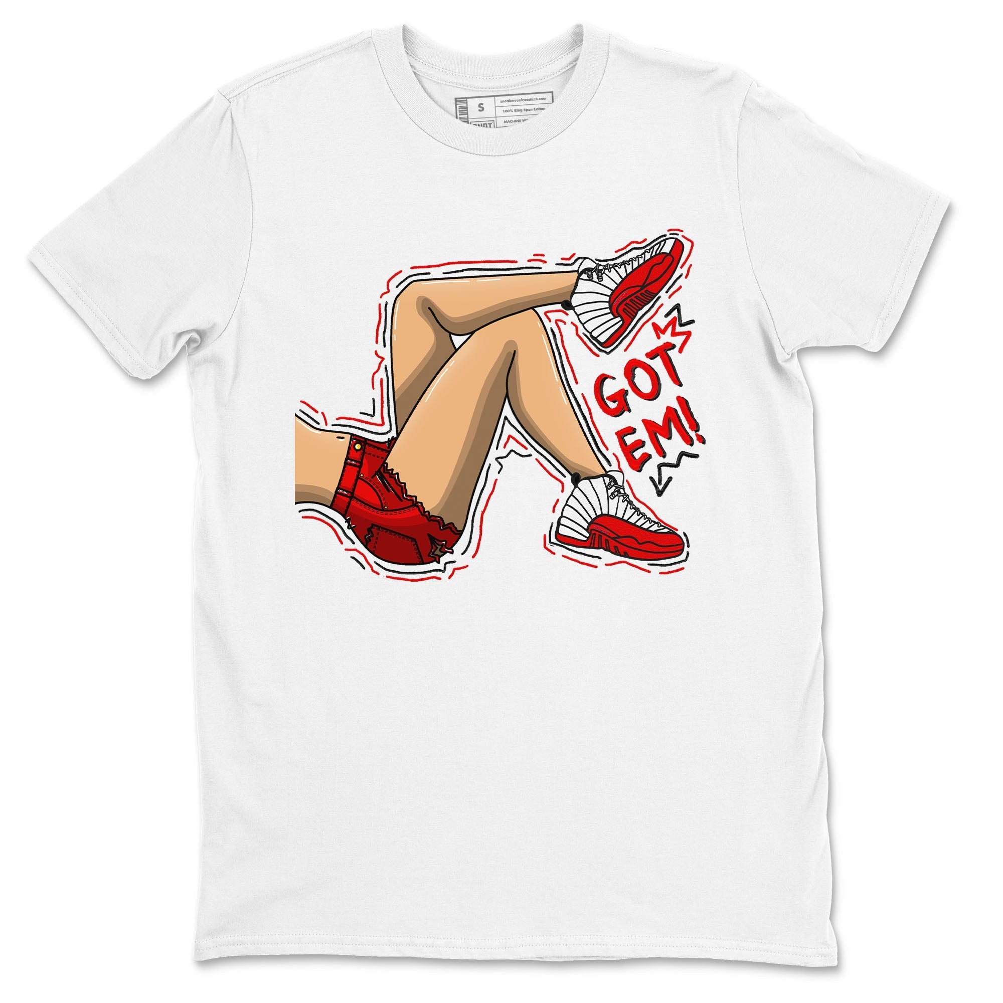 Got Em Legs snkmatch Tee - Air Jordan 12 Cherry
