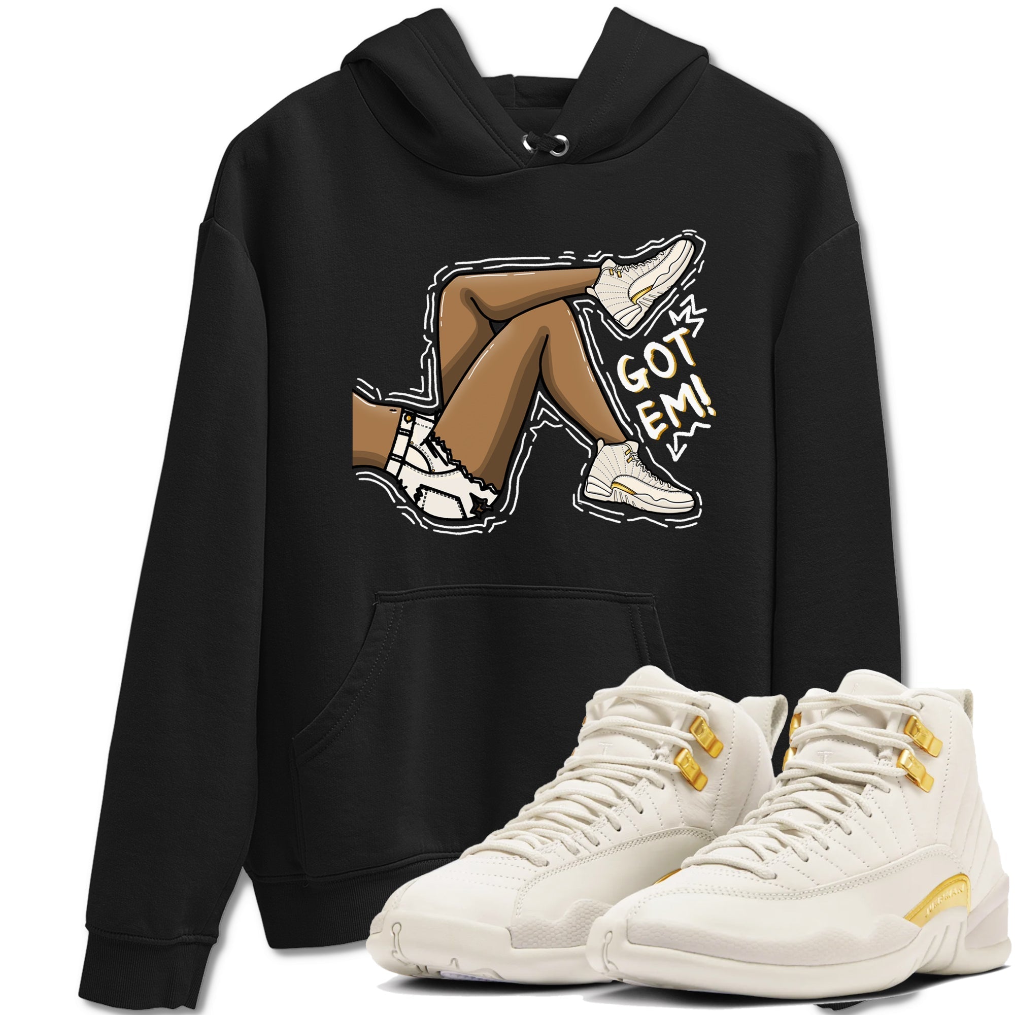 Got Em Legs snkmatch Tees - Air Jordan 12 Phantom
