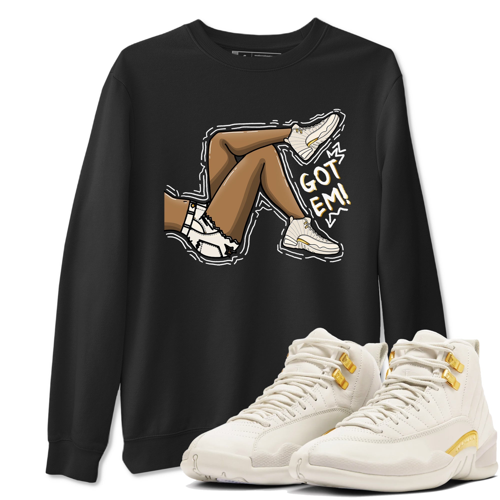 Got Em Legs snkmatch Tees - Air Jordan 12 Phantom