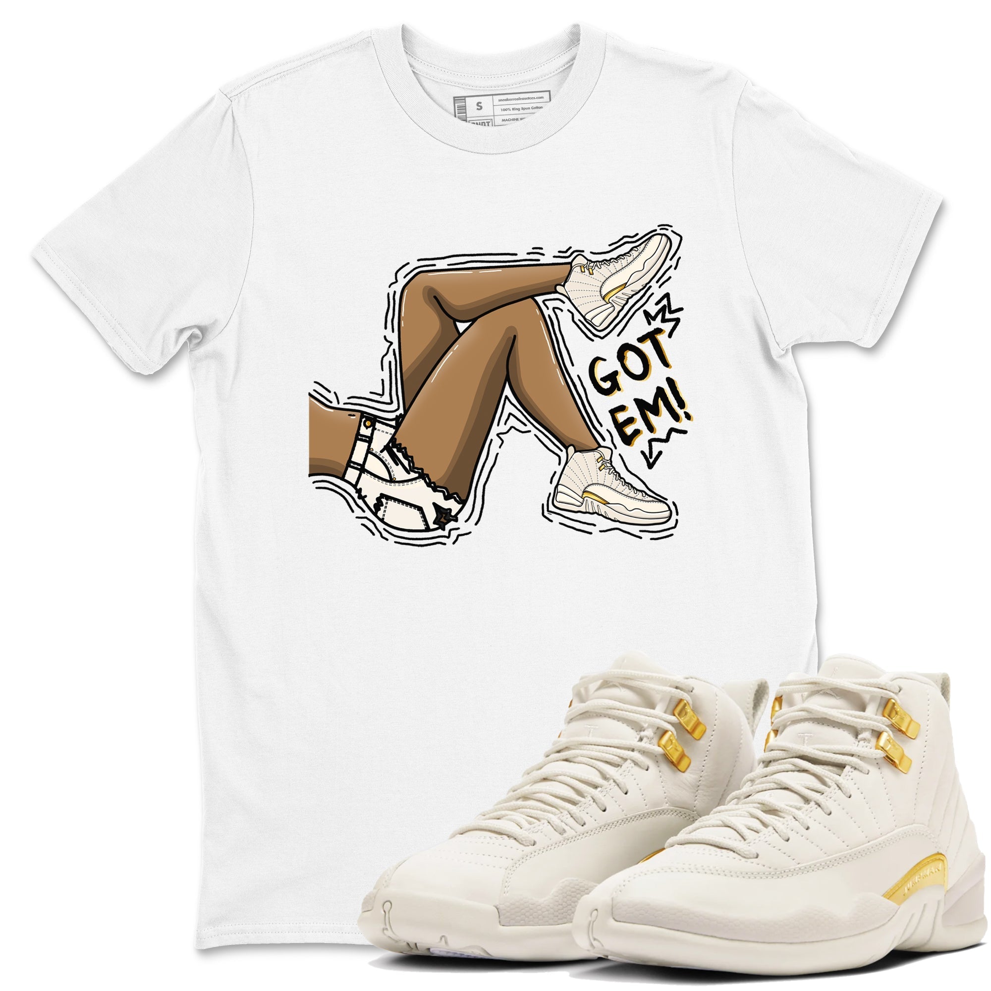 Got Em Legs snkmatch Tees - Air Jordan 12 Phantom