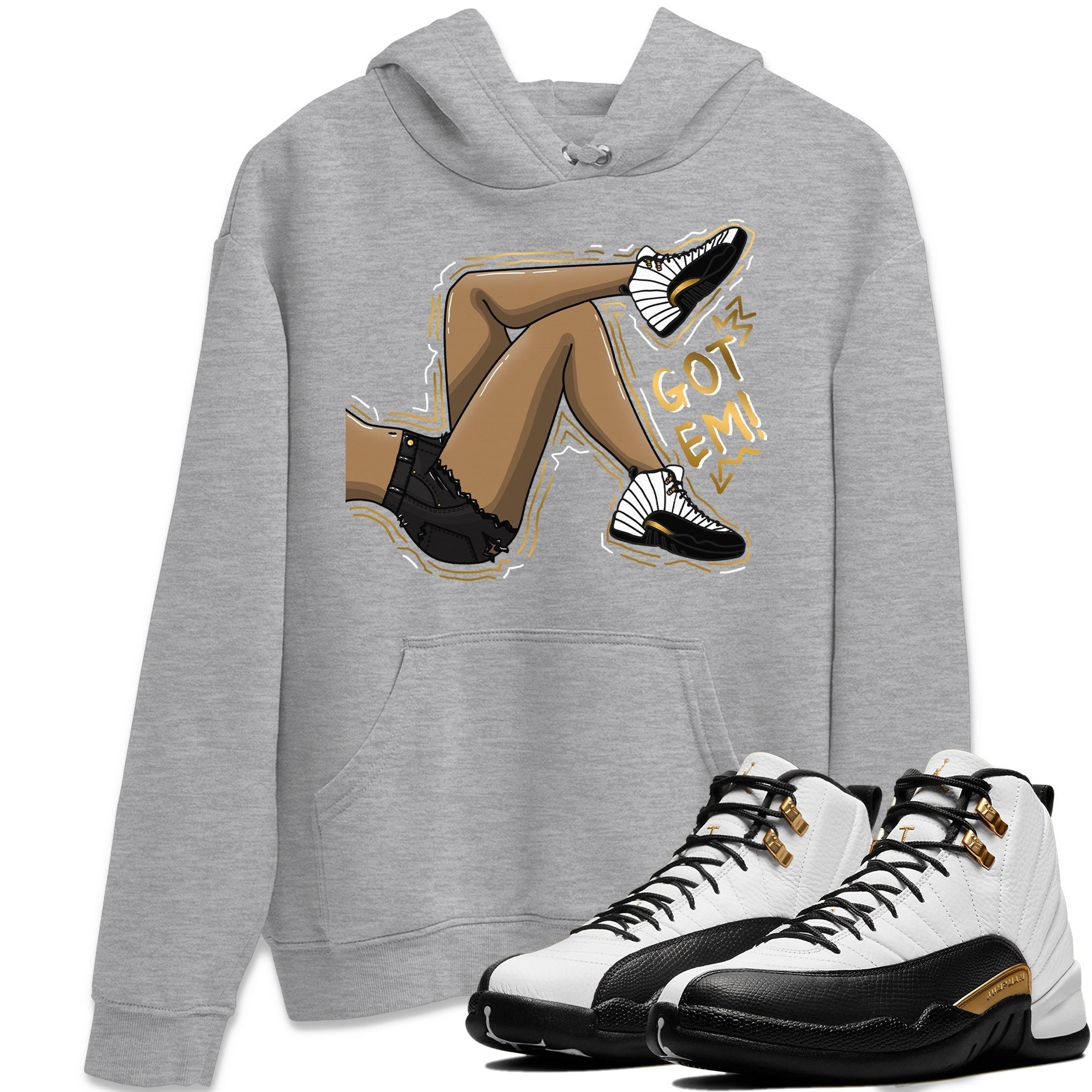 Got Em Legs Unisex Tops - Air Jordan 12 Royalty