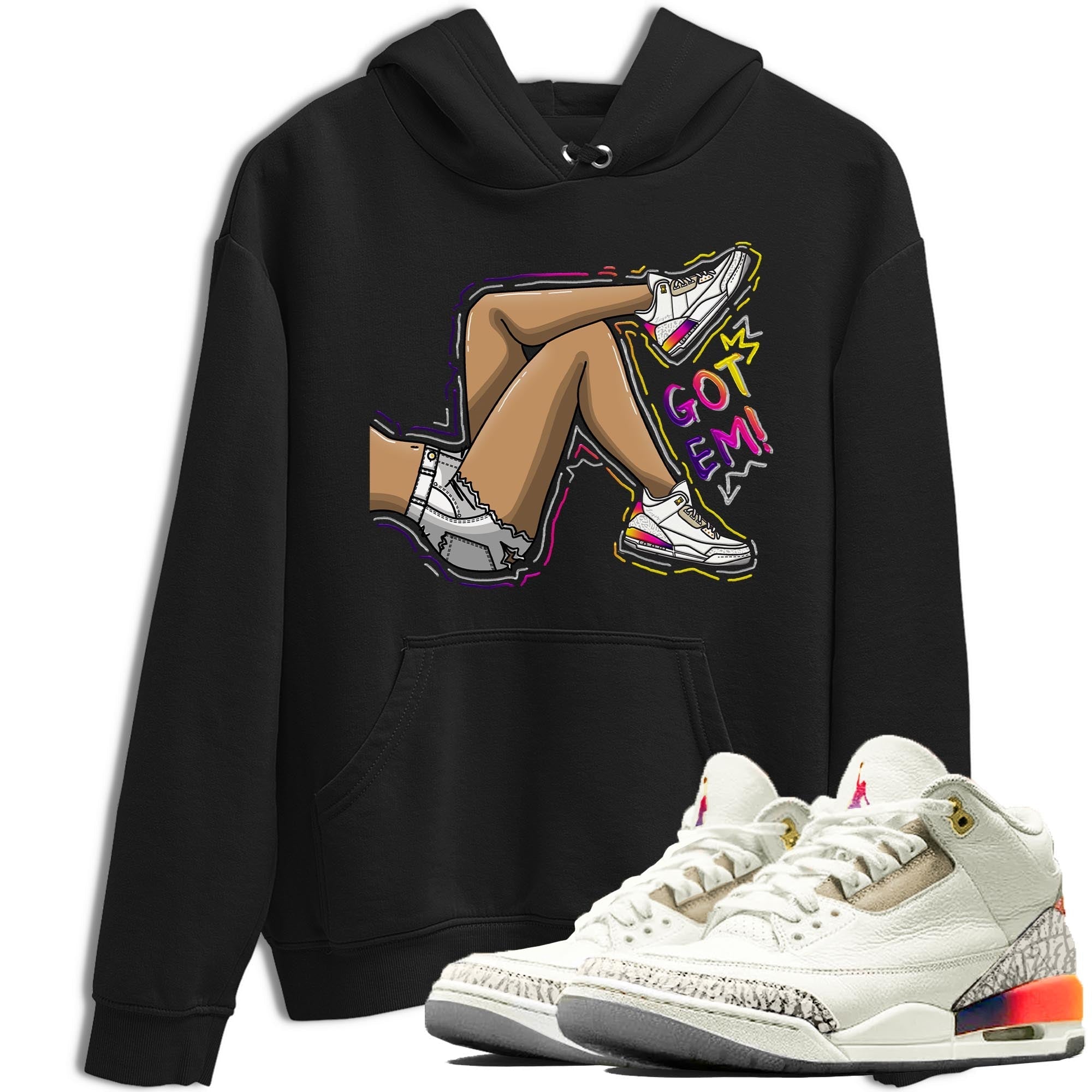 Got Em Legs snkmatch Tee - Air Jordan 3 J Balvin