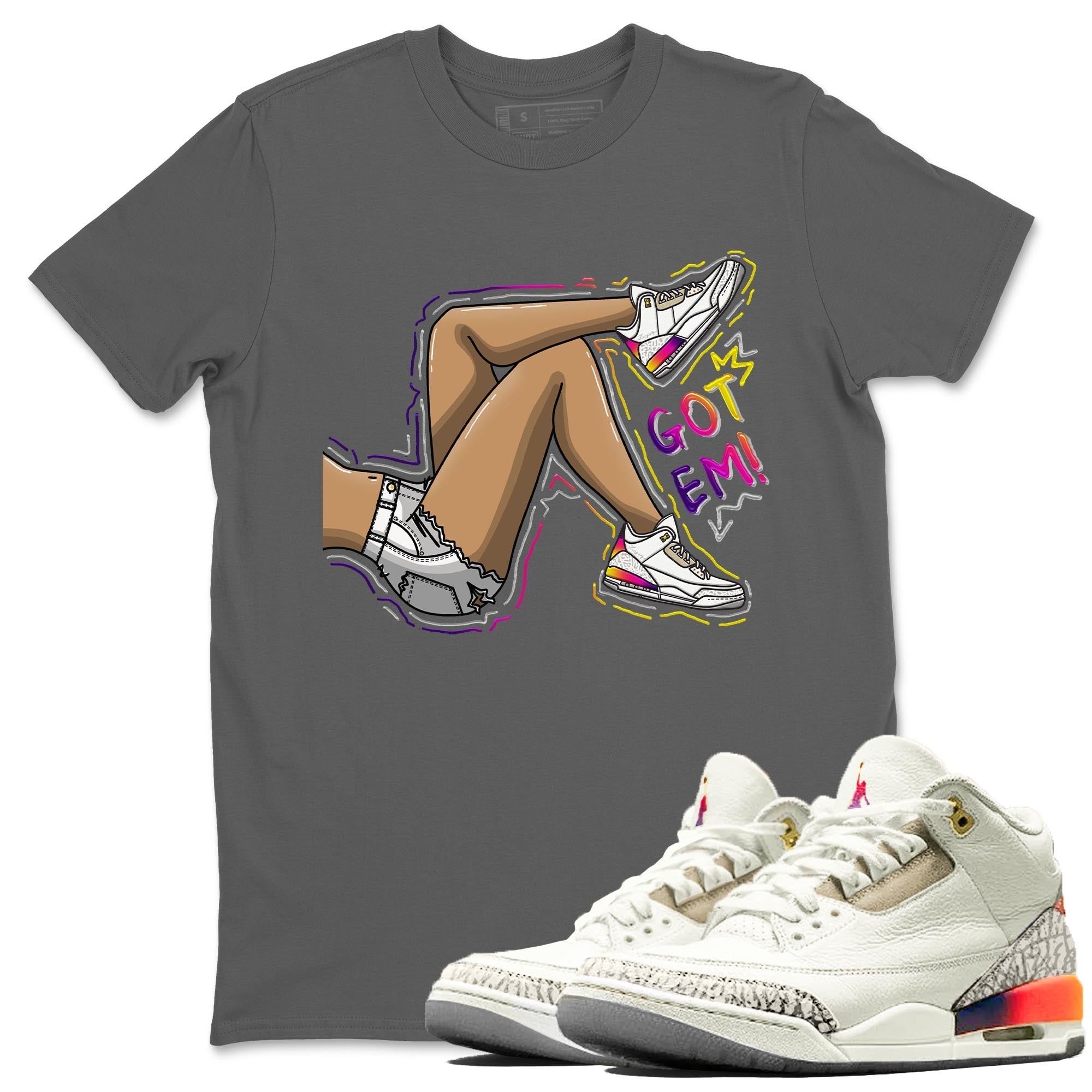 Got Em Legs snkmatch Tee - Air Jordan 3 J Balvin