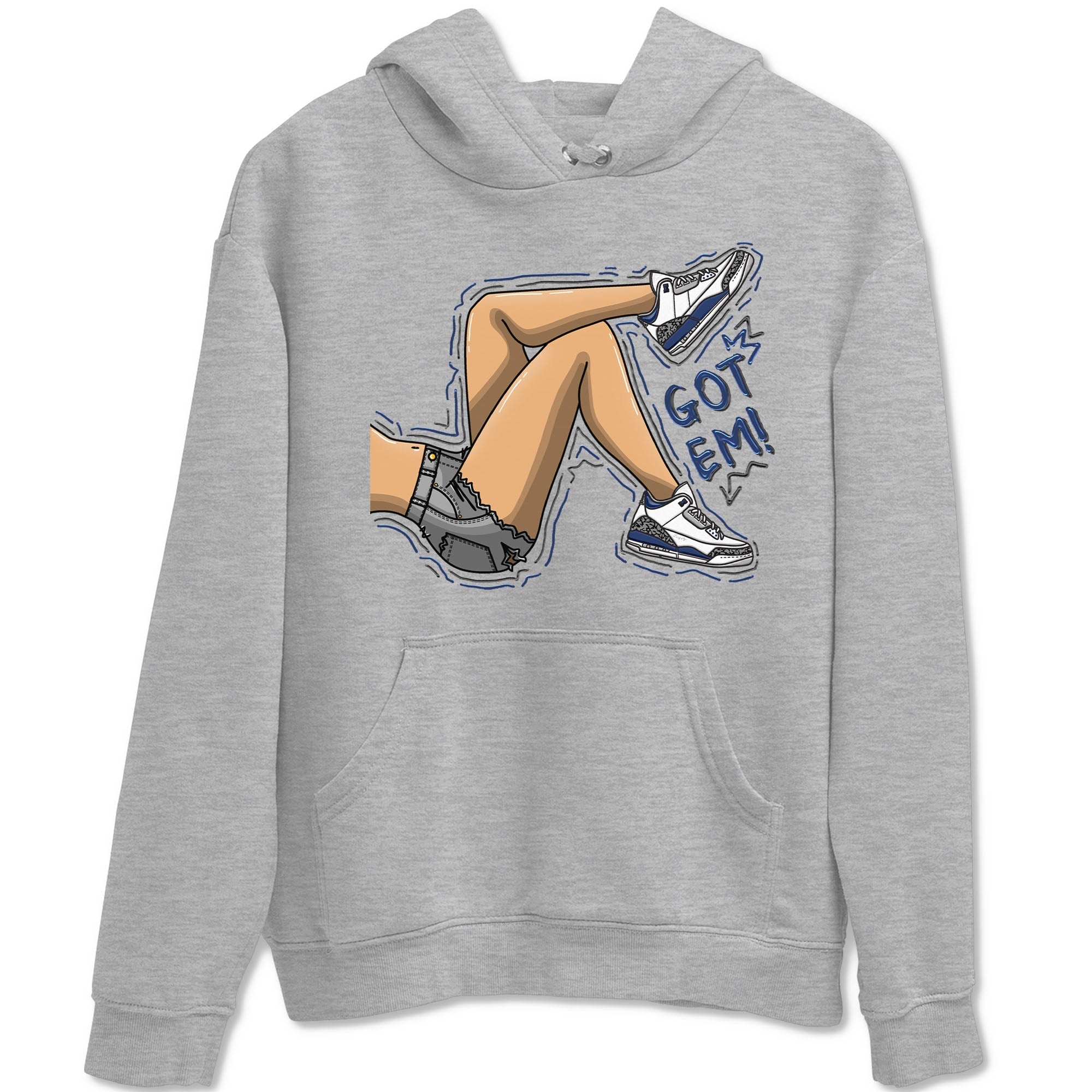 Got Em Legs snkmatch Tees - Air Jordan 3 Midnight Navy 2023