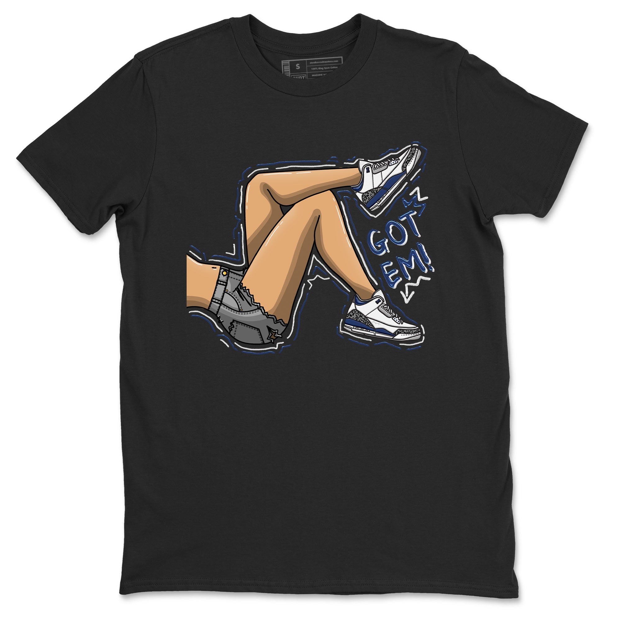 Got Em Legs snkmatch Tees - Air Jordan 3 Midnight Navy 2023