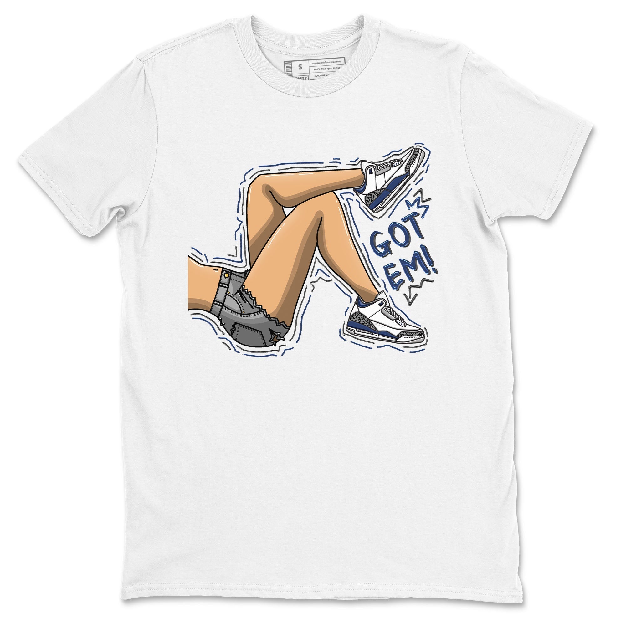 Got Em Legs snkmatch Tees - Air Jordan 3 Midnight Navy 2023