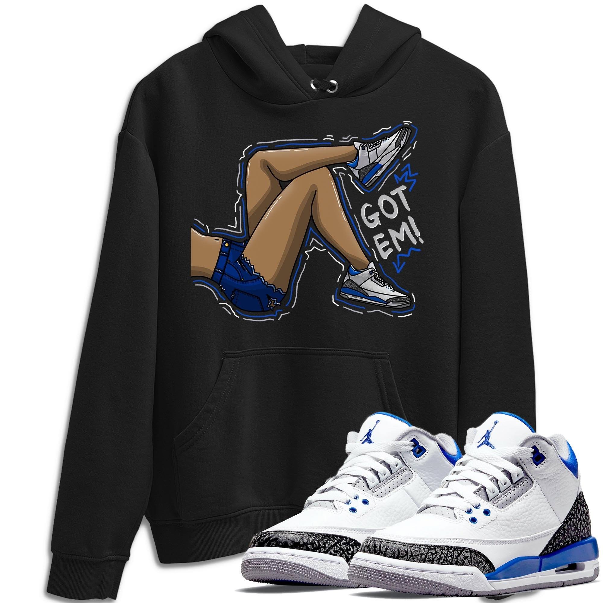Got Em Legs Unisex Tops - Air Jordan 3 Racer Blue