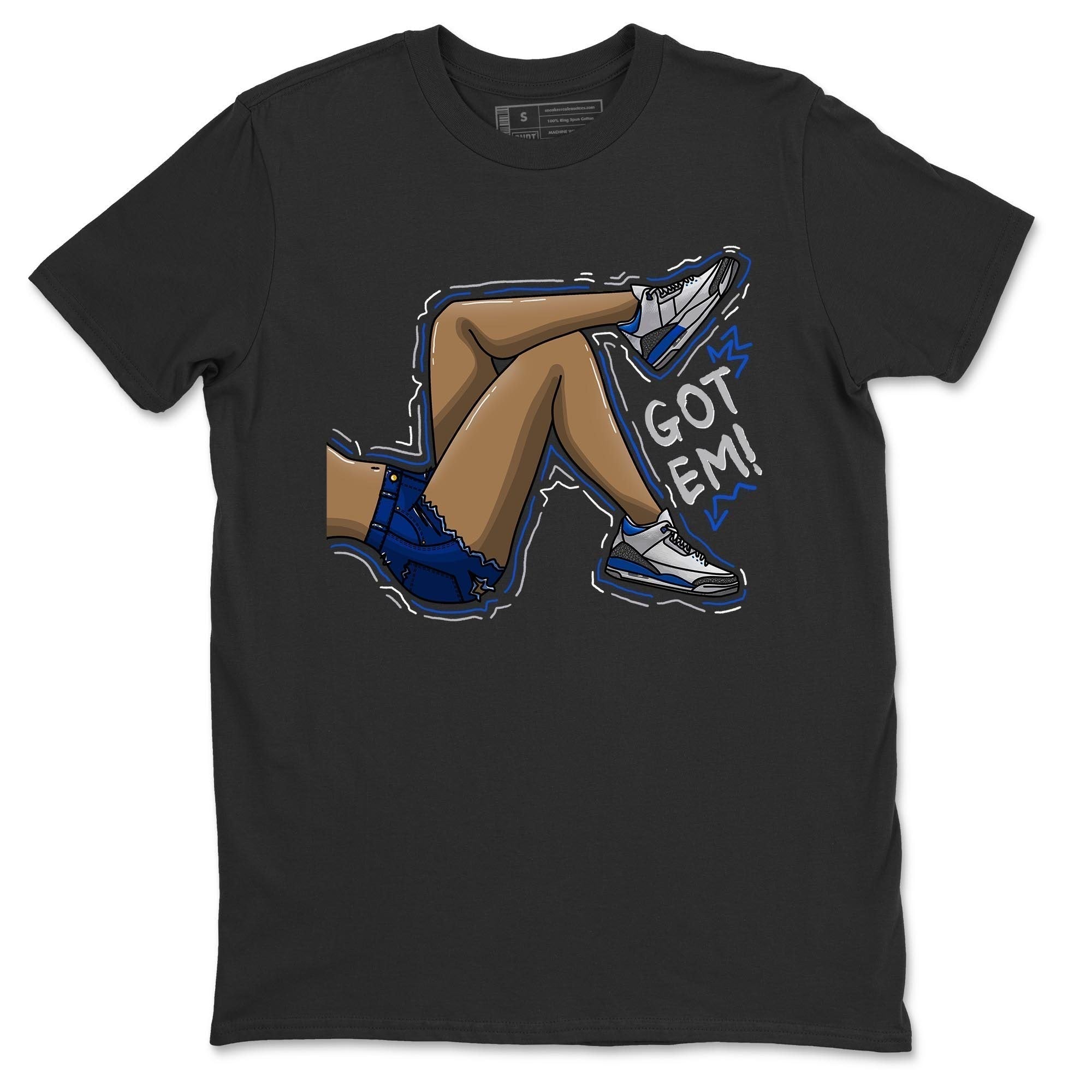 Got Em Legs Unisex Tops - Air Jordan 3 Racer Blue